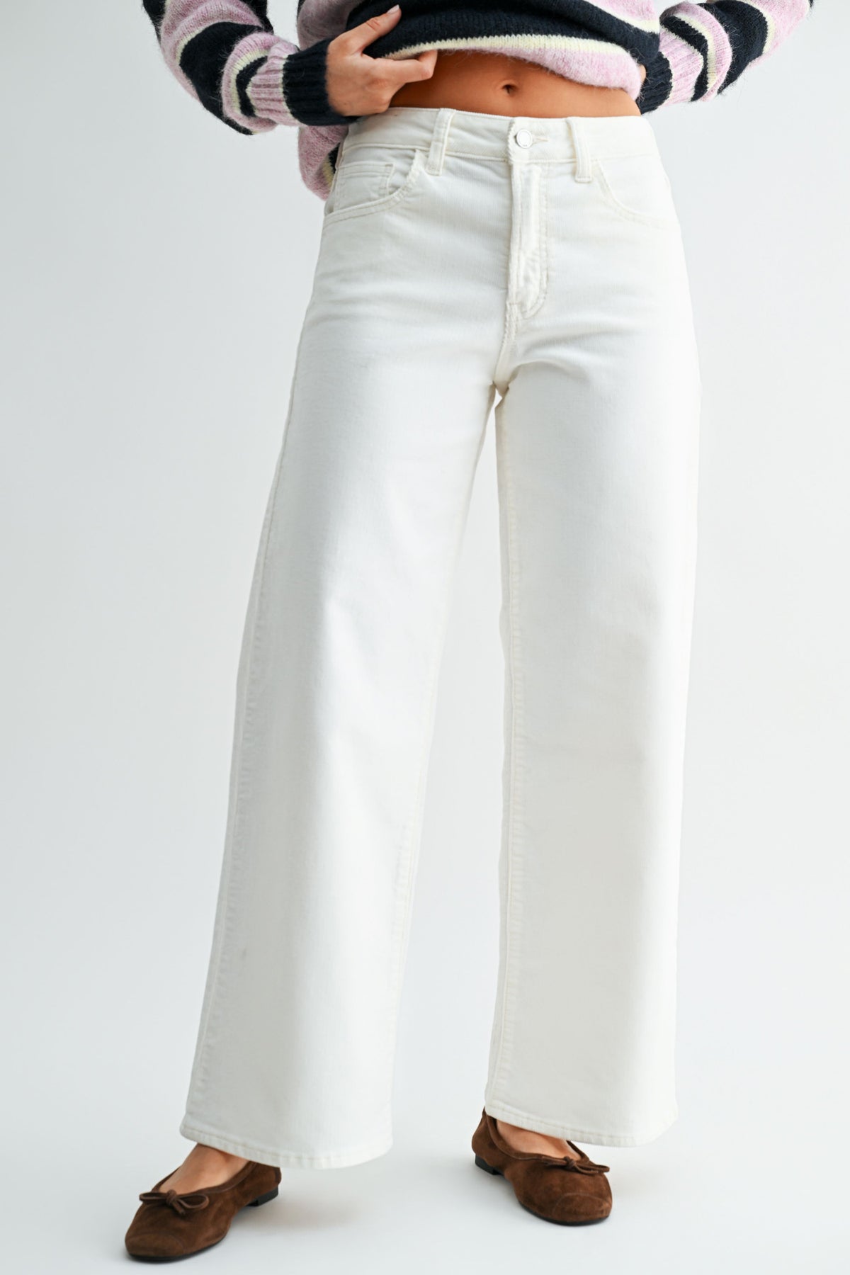Avani Wide Leg Corduroy-4