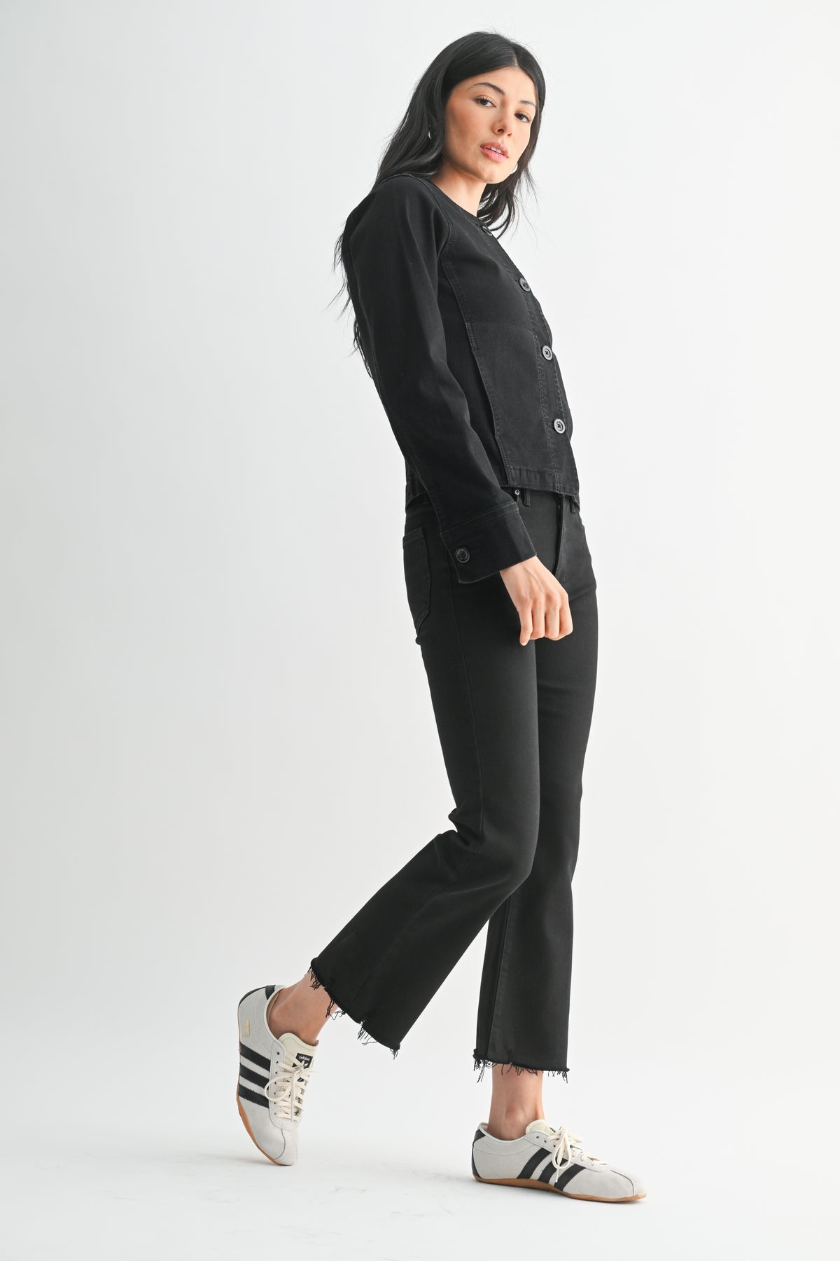 Piper Cropped Flare Jean-2