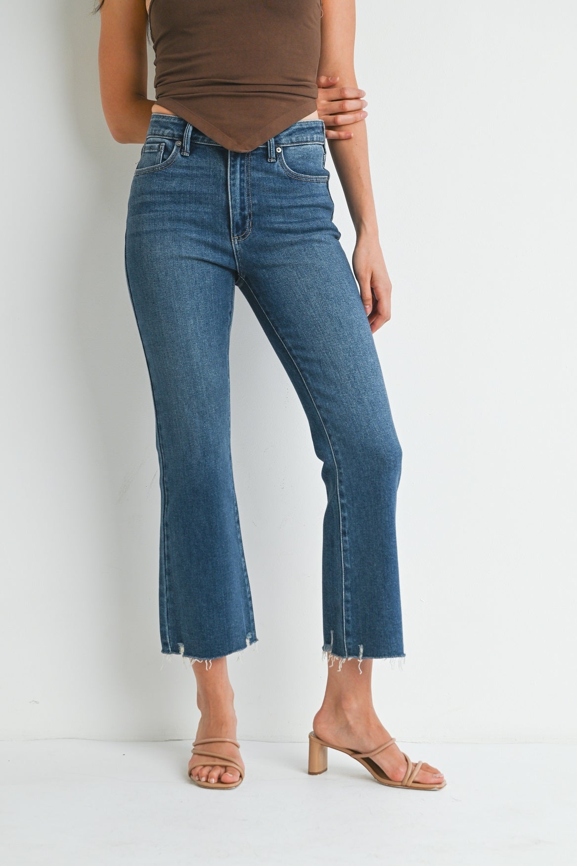 Piper Cropped Flare Jean-4