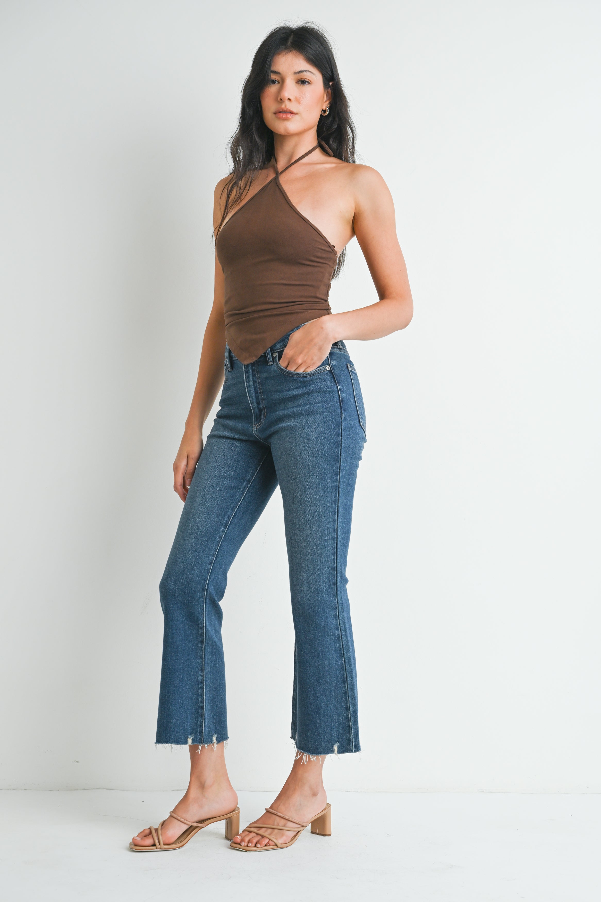Piper Cropped Flare Jean-2