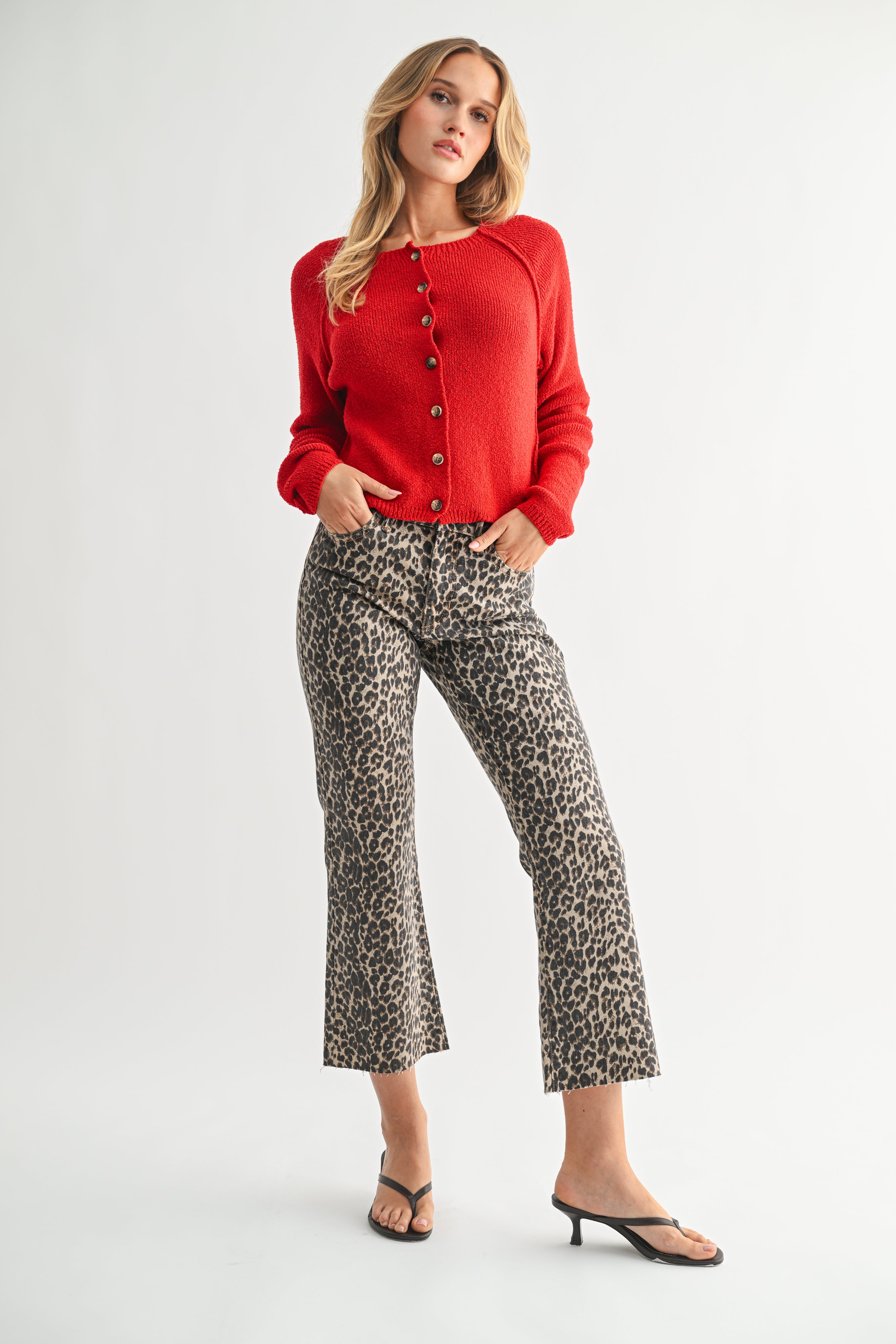 Piper Cropped Flare Jean