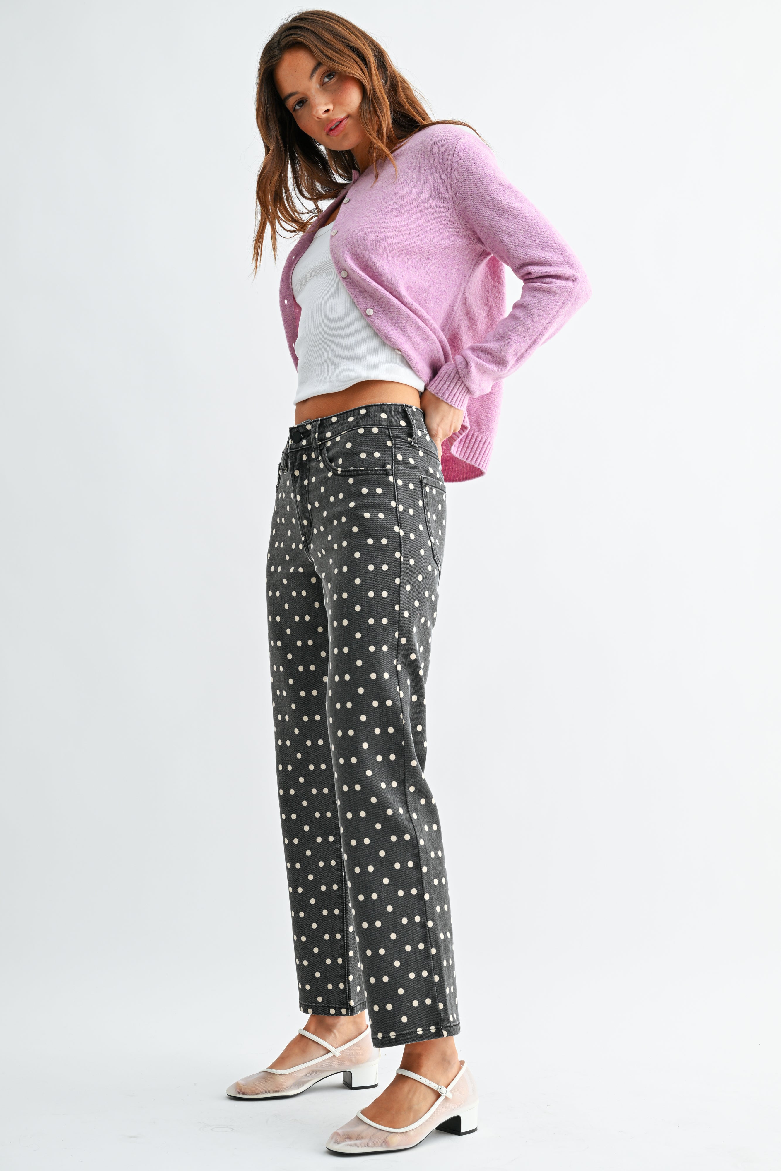 Violet Vintage Straight Jean-2