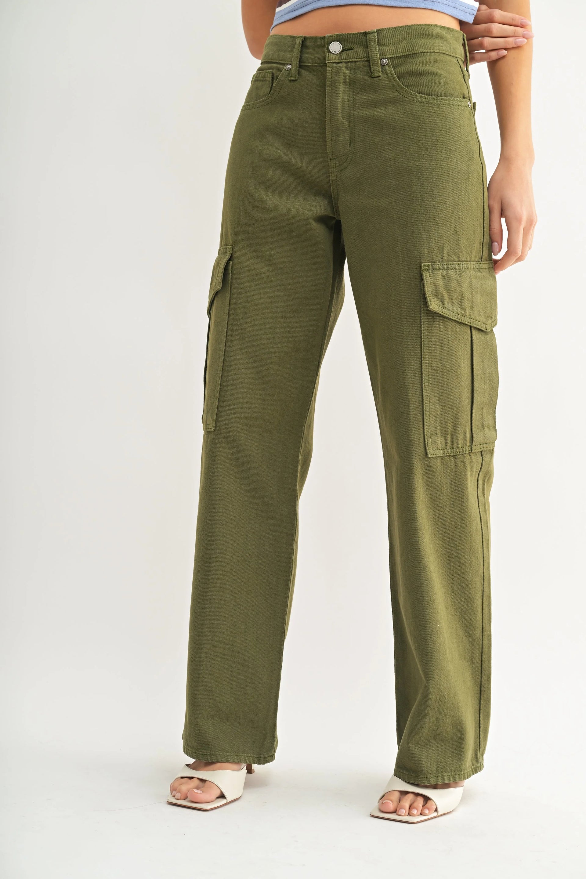 Tyler 7 Pocket Cargo Jean | High Rise Wide Leg Denim – JBD Label Tyler 7 Pocket Cargo Jean | High Rise Wide Leg Denim – JBD Label