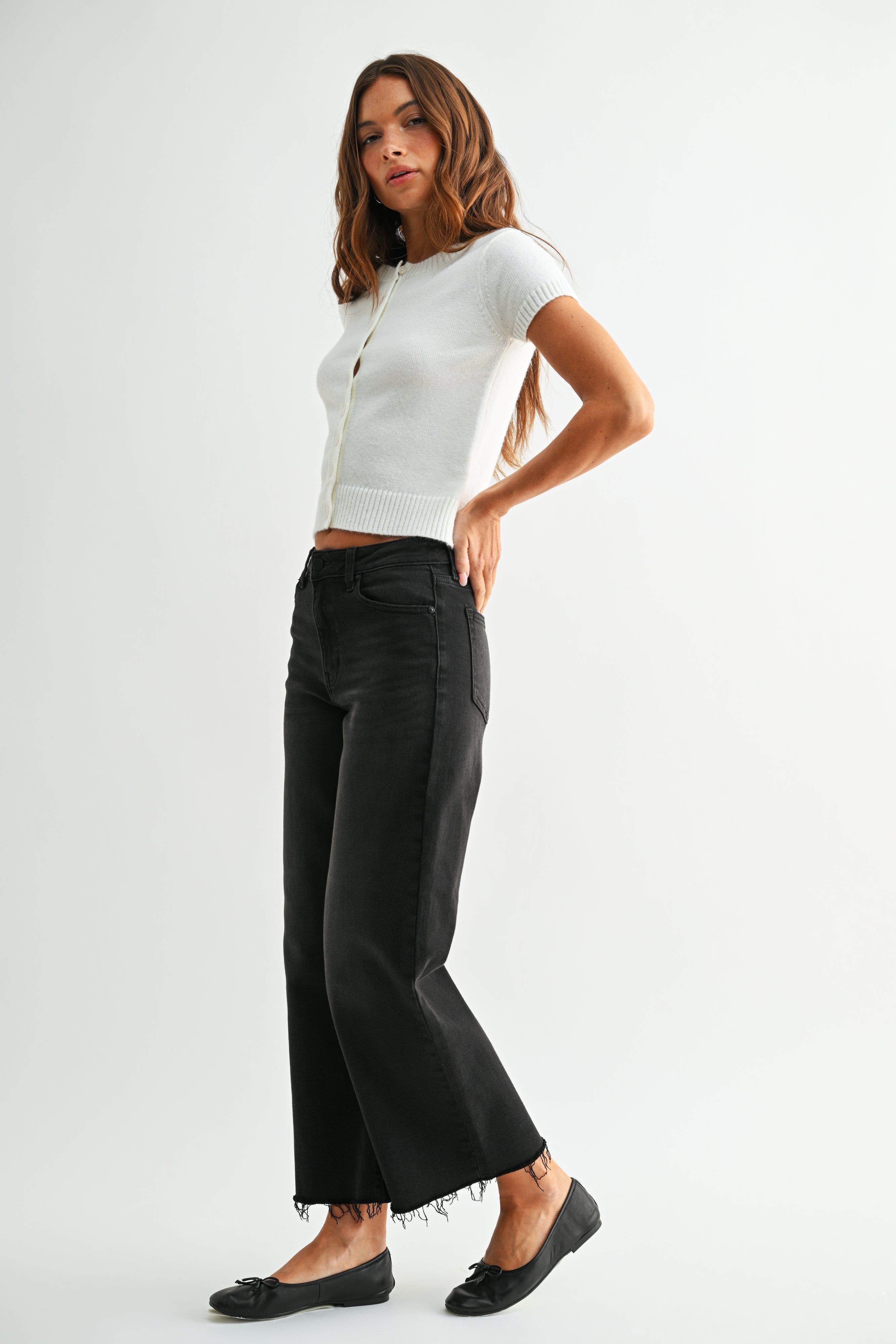 Sarah Slim Wide Crop Jean-14
