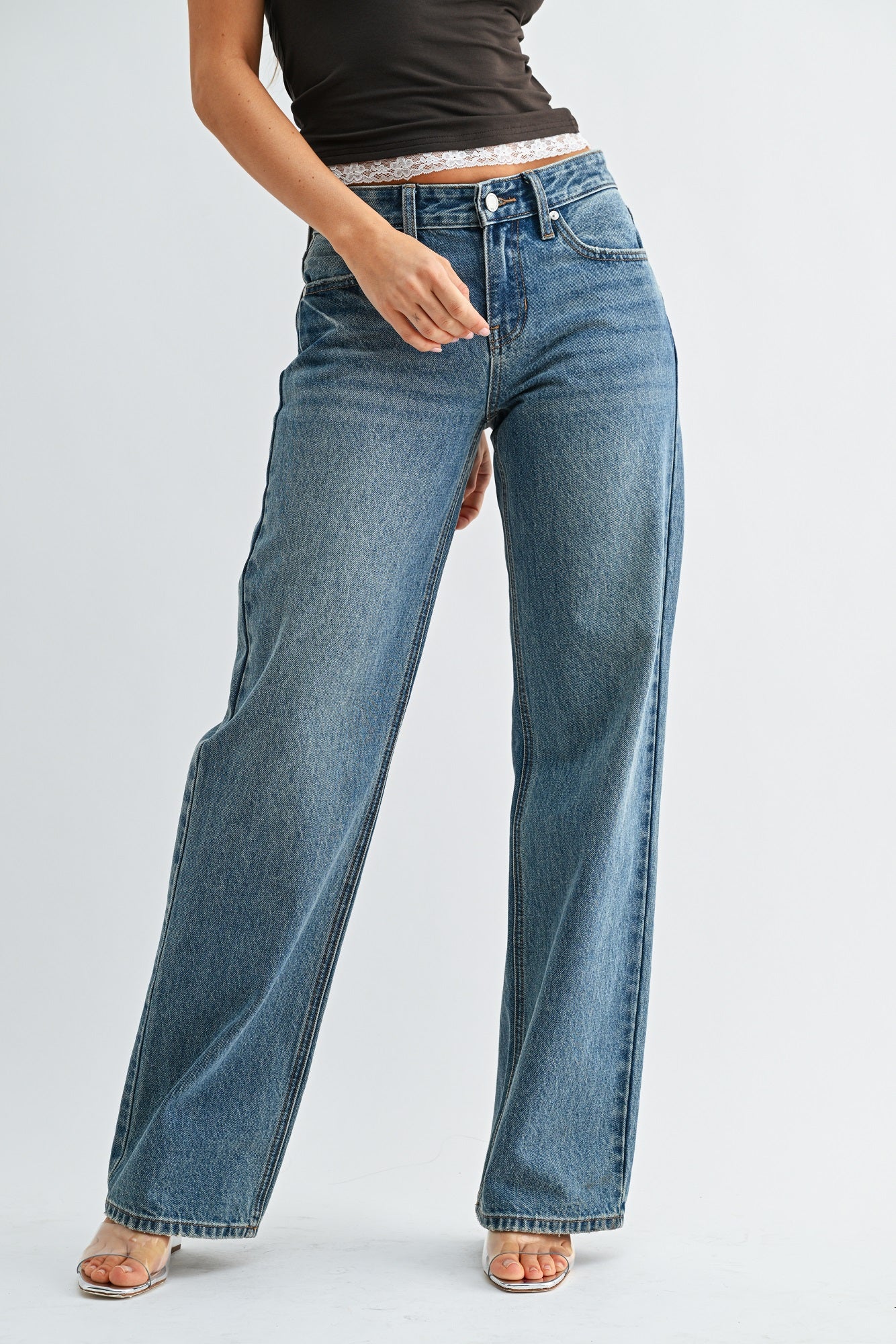 Morgan Straight Leg Jean-4