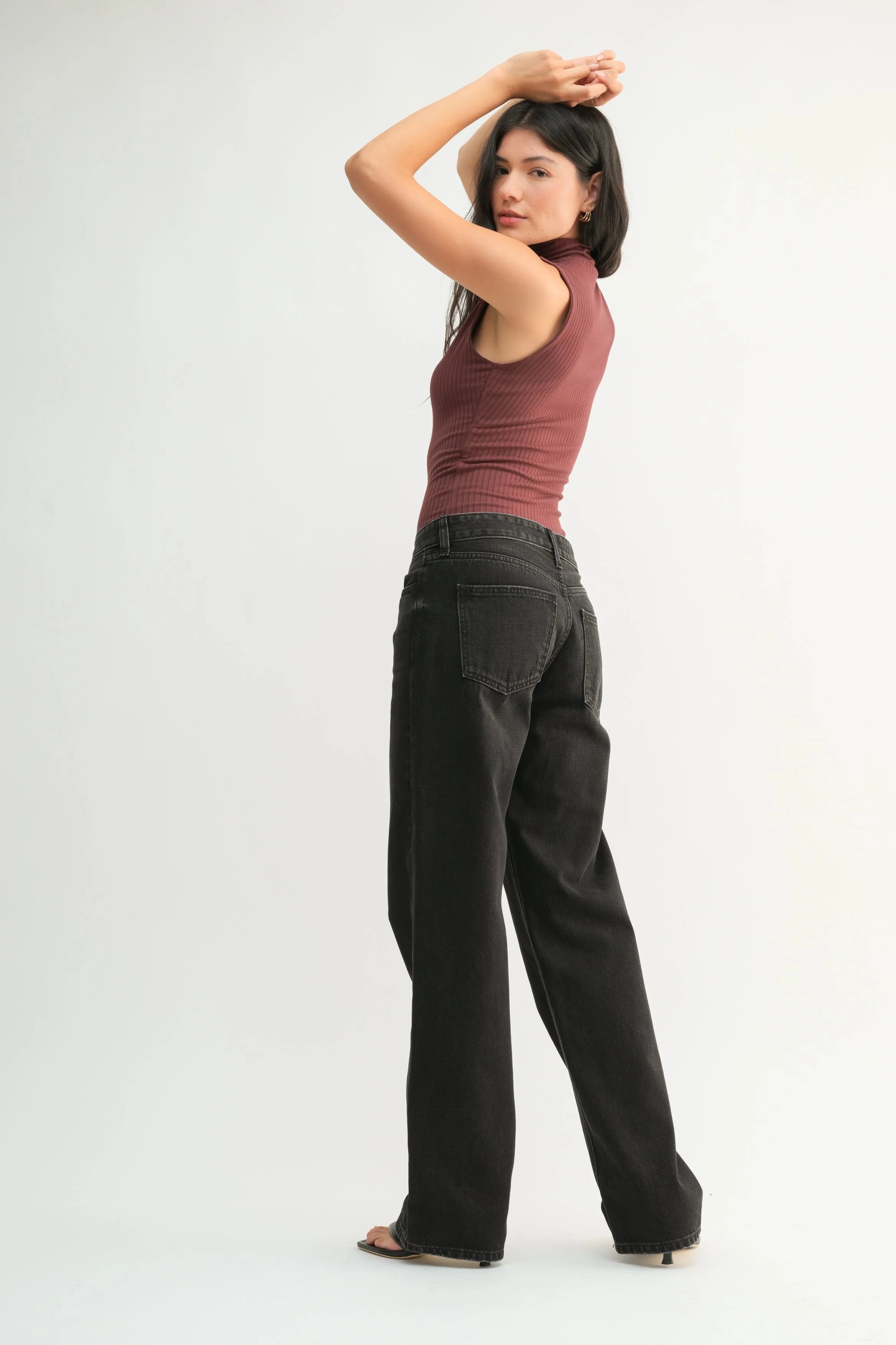 Morgan Straight Leg Jean | Low-Rise Non-Stretch Denim – JBD Label