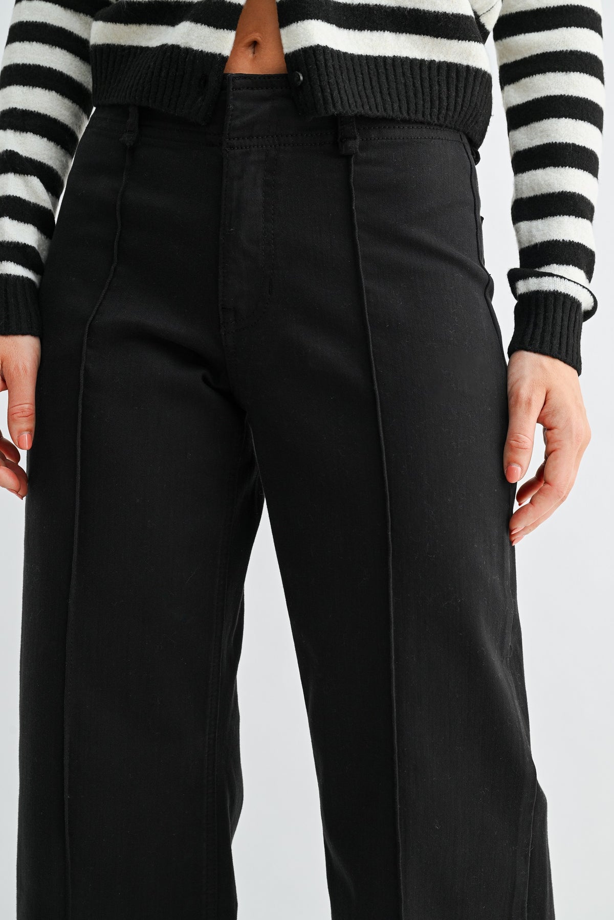 Ada Twill Wide Leg Trouser-11