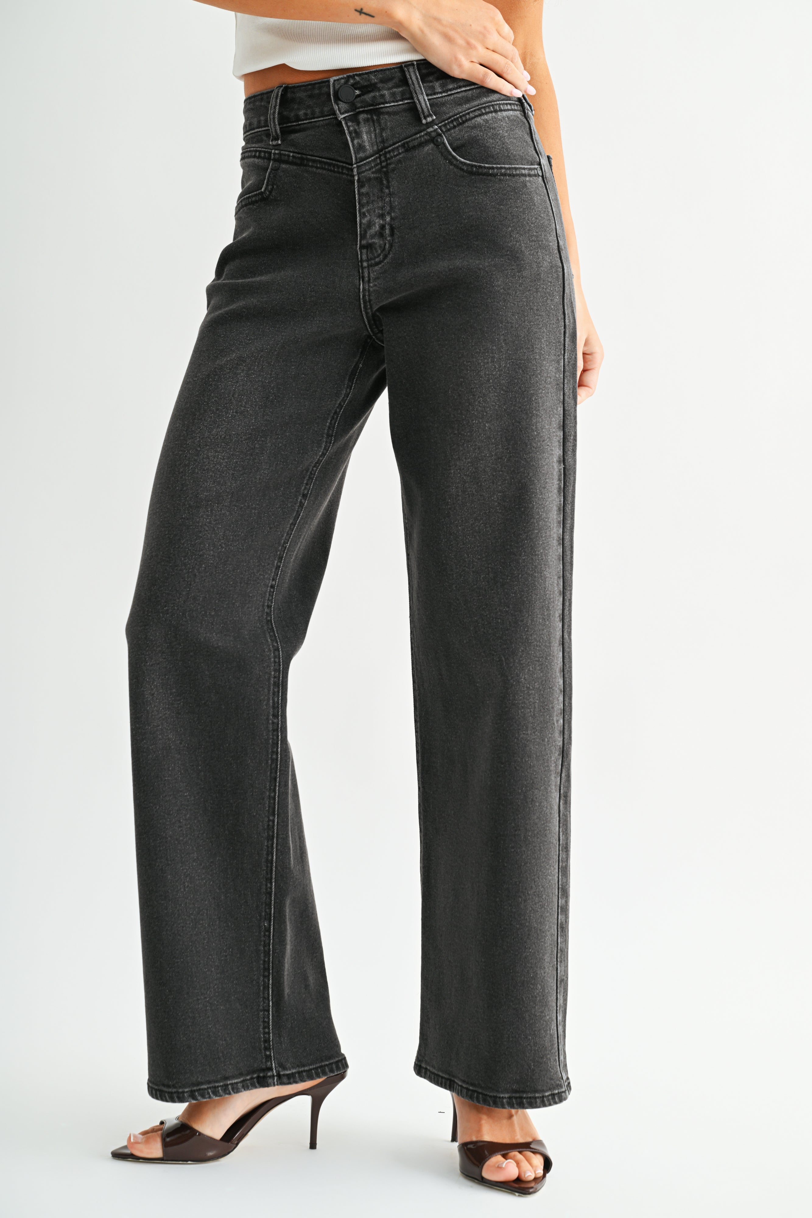 Noelle Clean Hem Straight-9