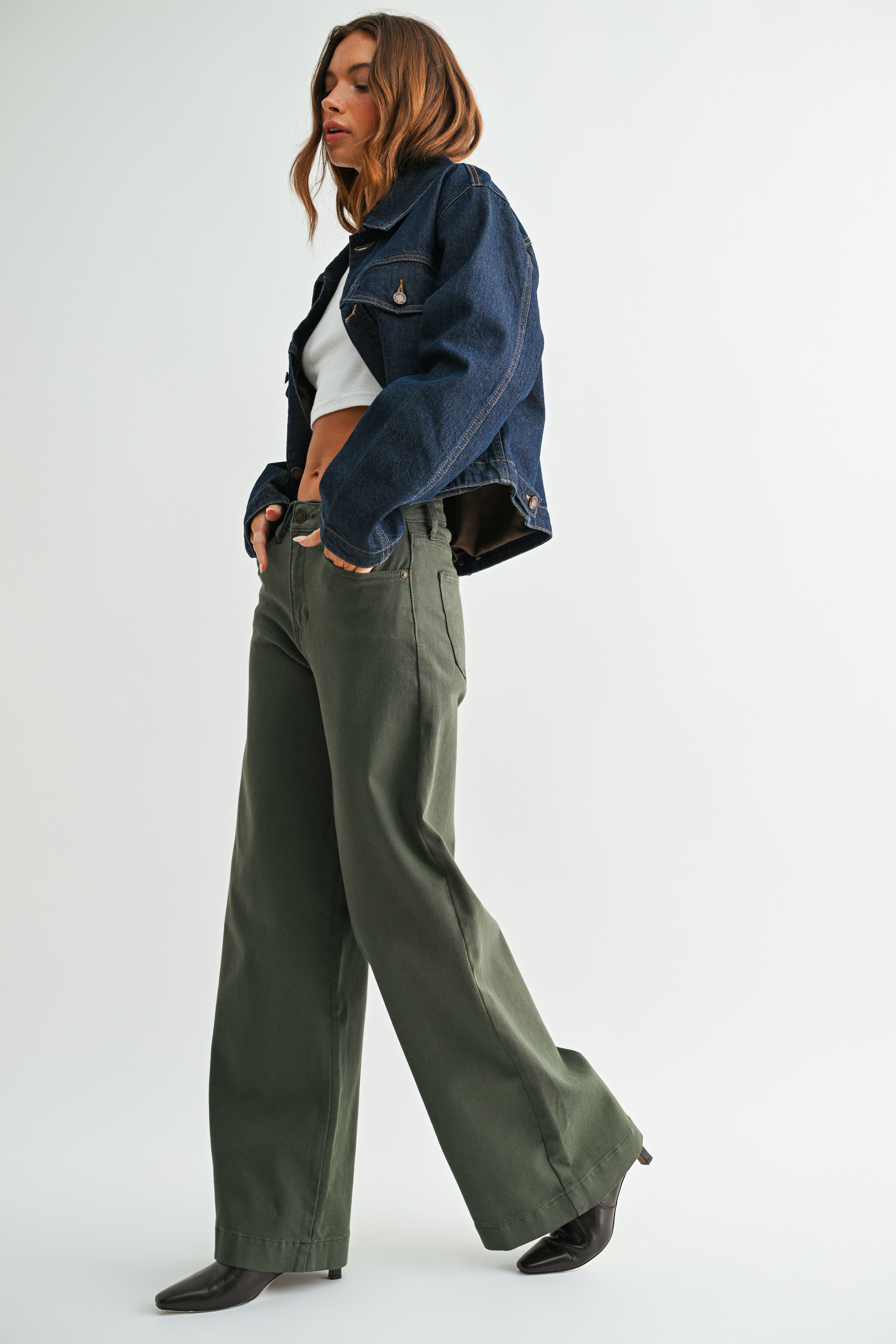 Betty Clean Hem Wide Leg-2