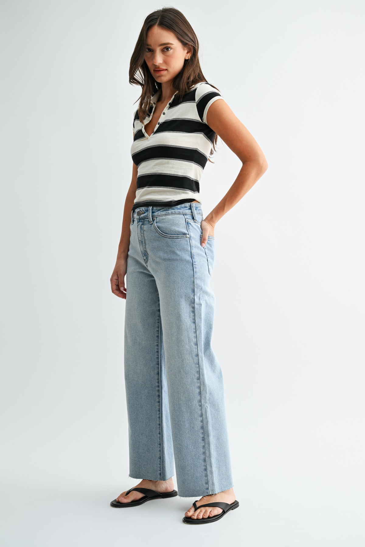 Ivy Scissor Cut Wide Leg-6