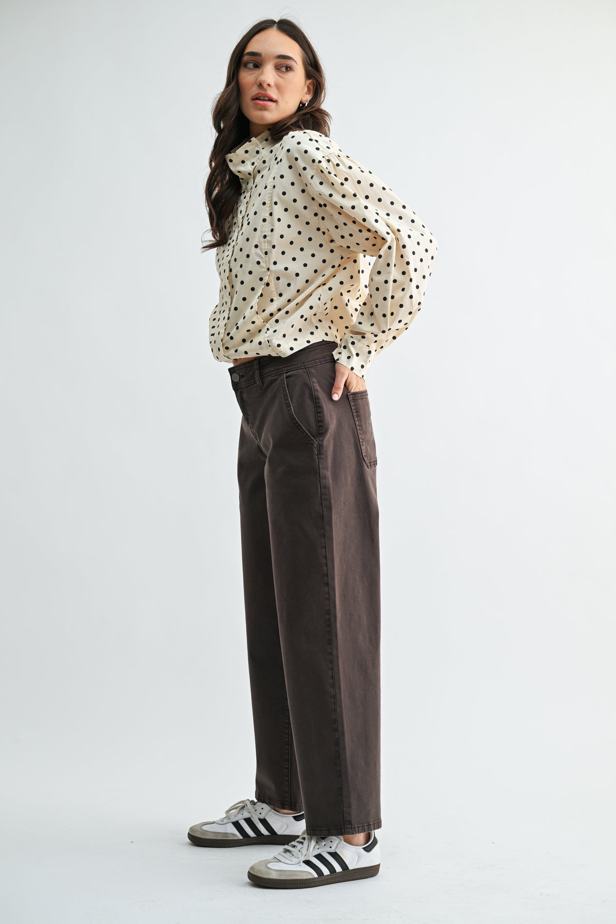 Astrid Twill Barrel Jean-2
