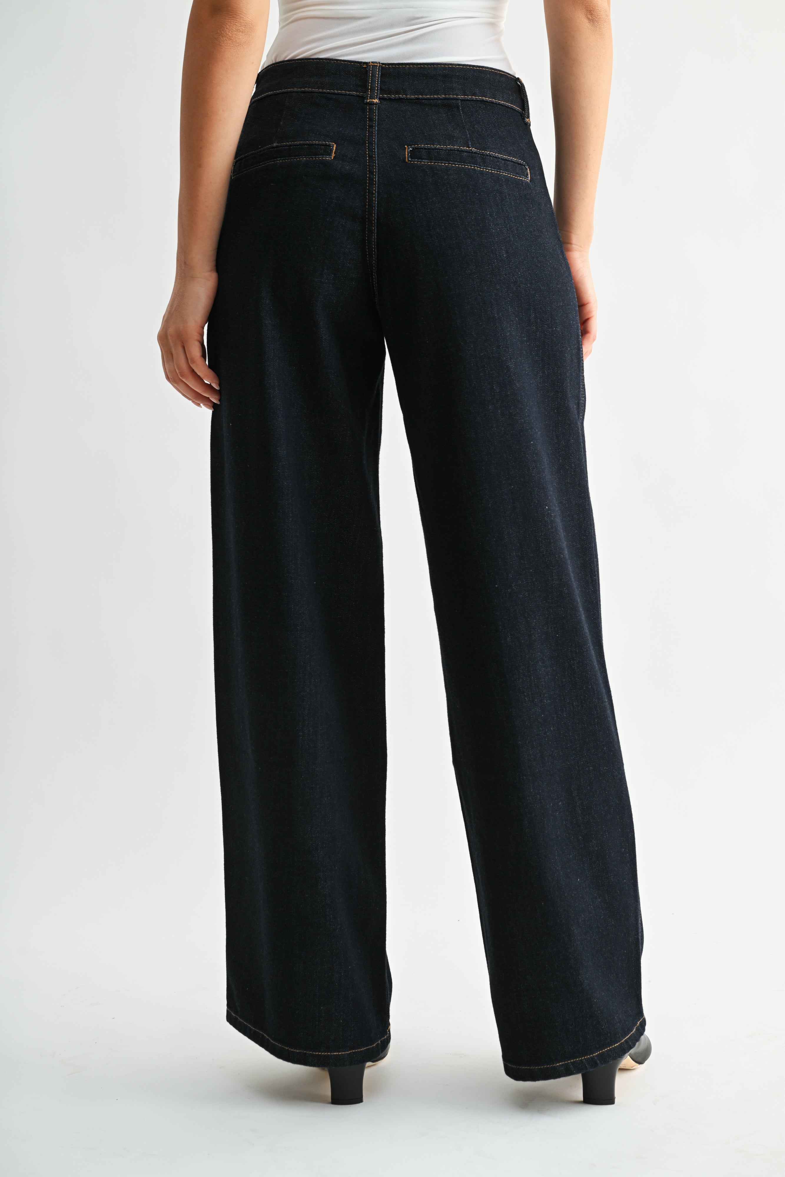 Thea Flap Patch Pocket Wide Leg-6