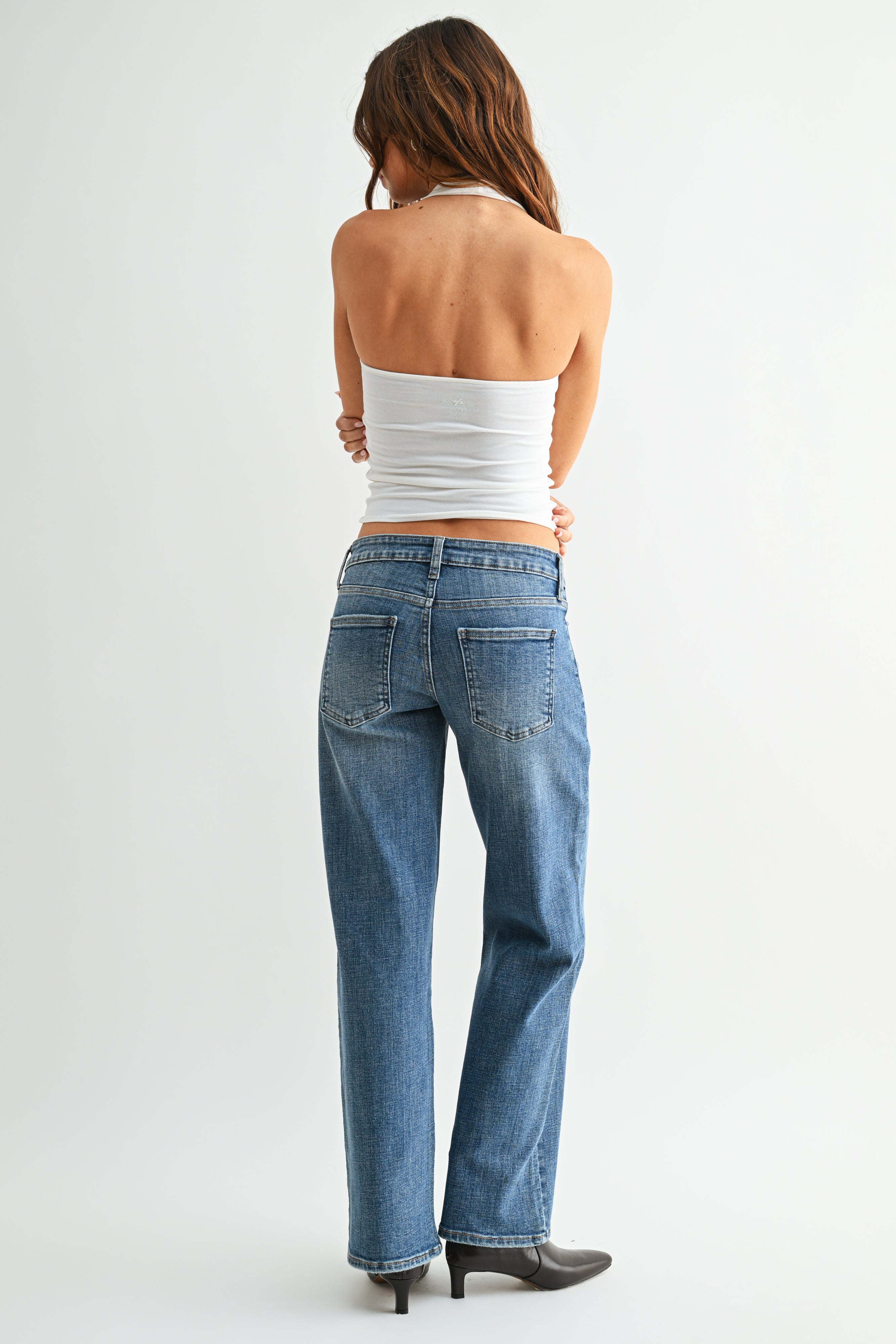Zulia Low Rise Skater Jean-4