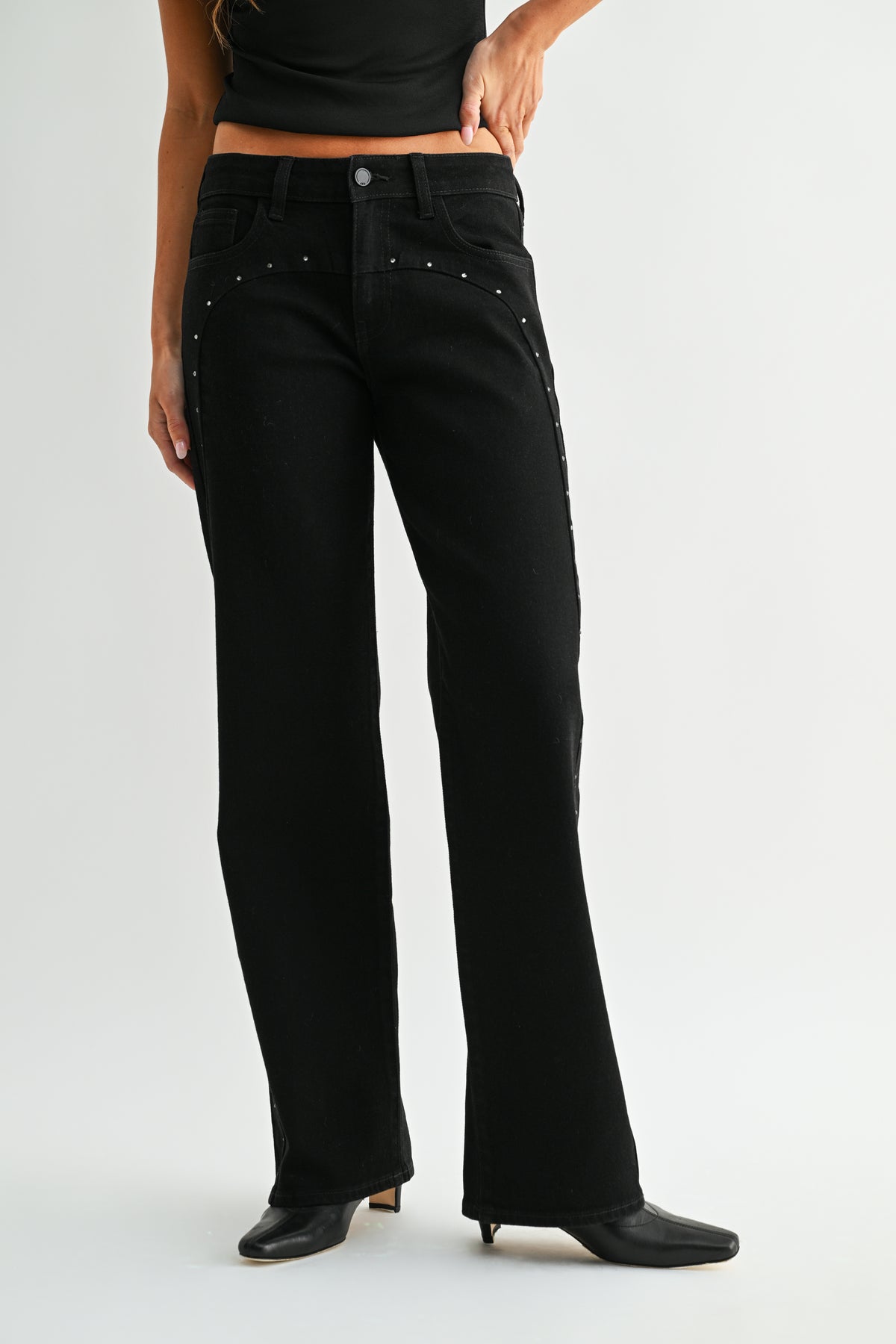 Xena Western Rhinestone Straight-1
