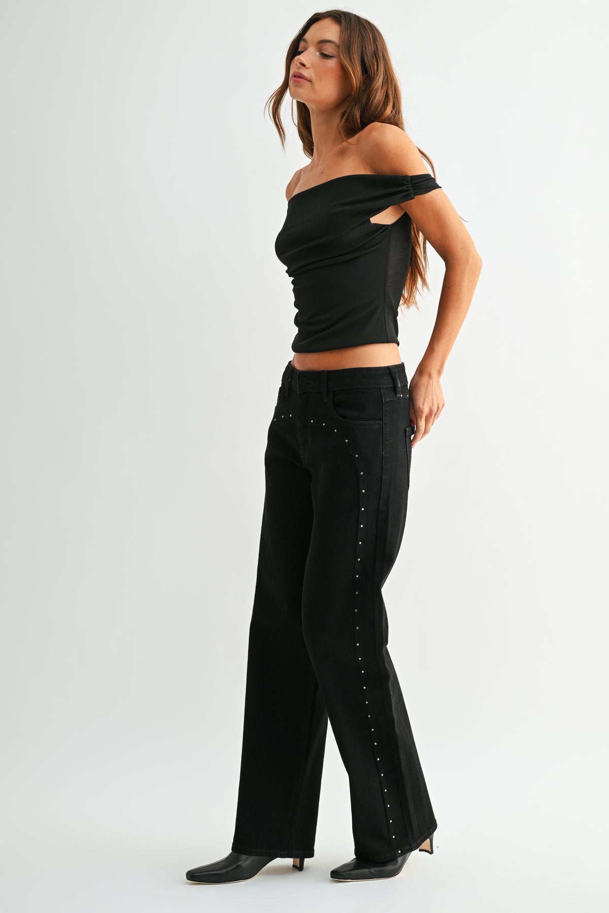 Xena Western Rhinestone Straight-3