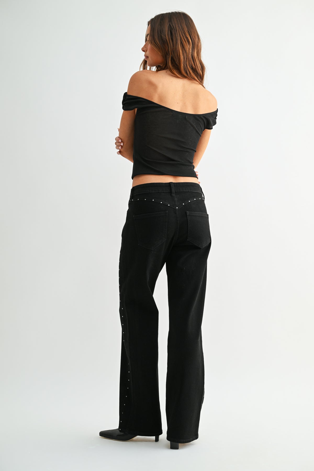 Xena Western Rhinestone Straight-6
