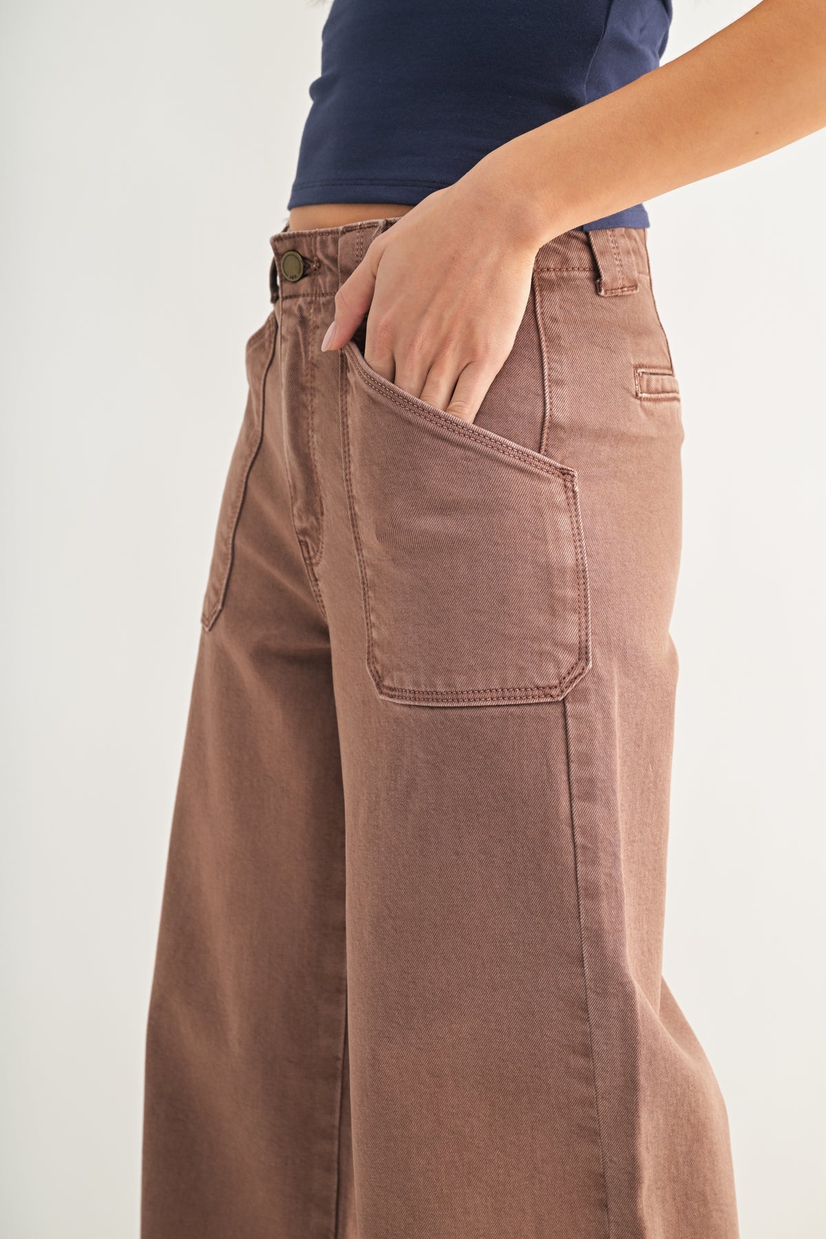 Sienna Patch Pocket Wide Leg Jean-3