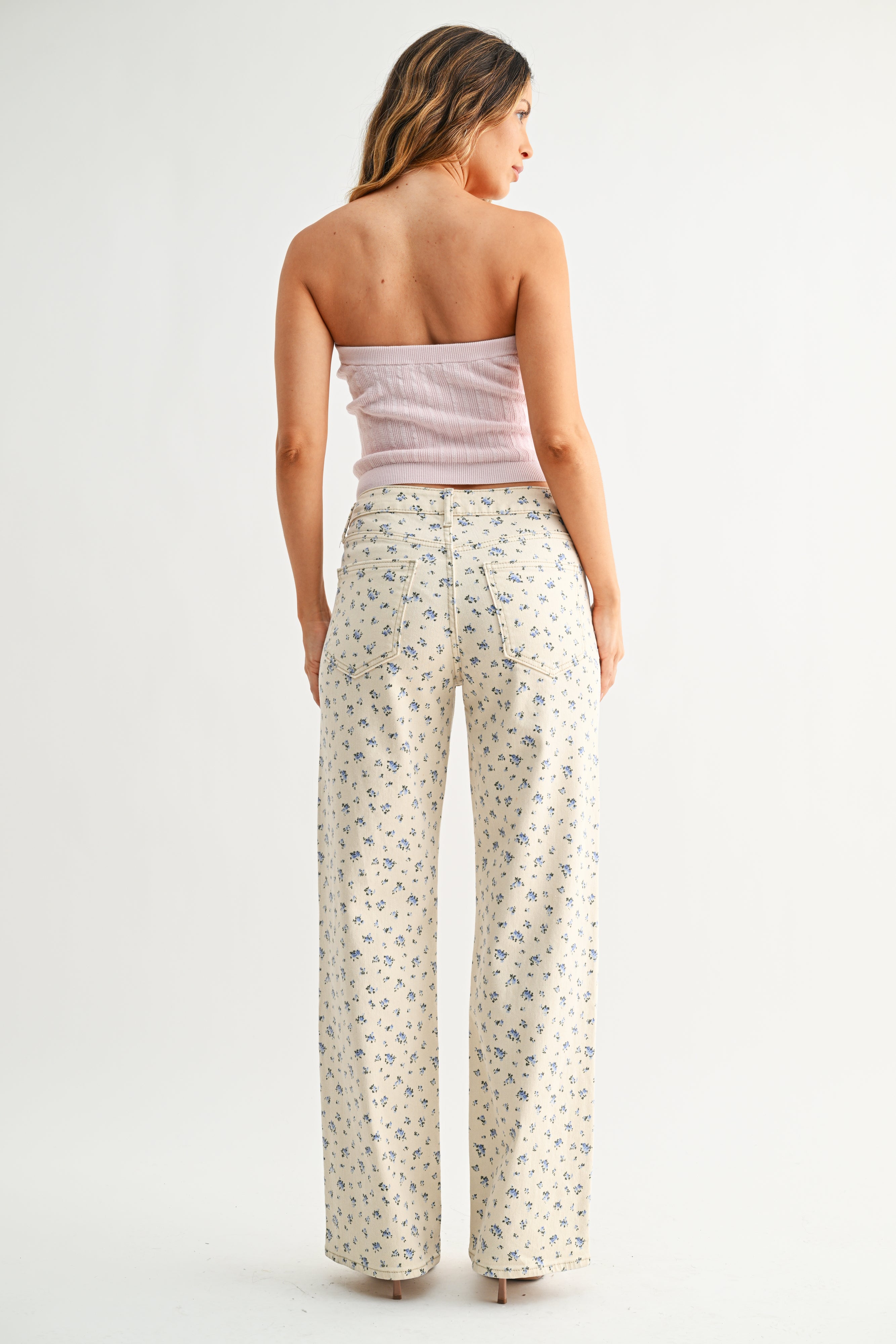 Ellie High Rise Vintage Straight Jean-3