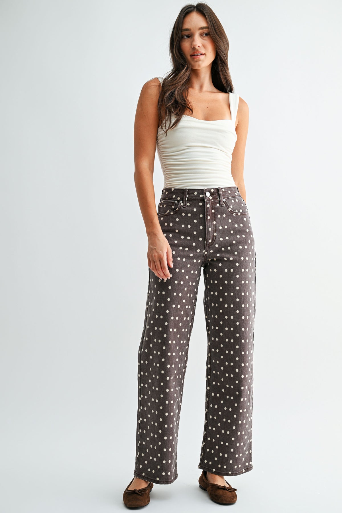 Ellie High Rise Vintage Straight Jean