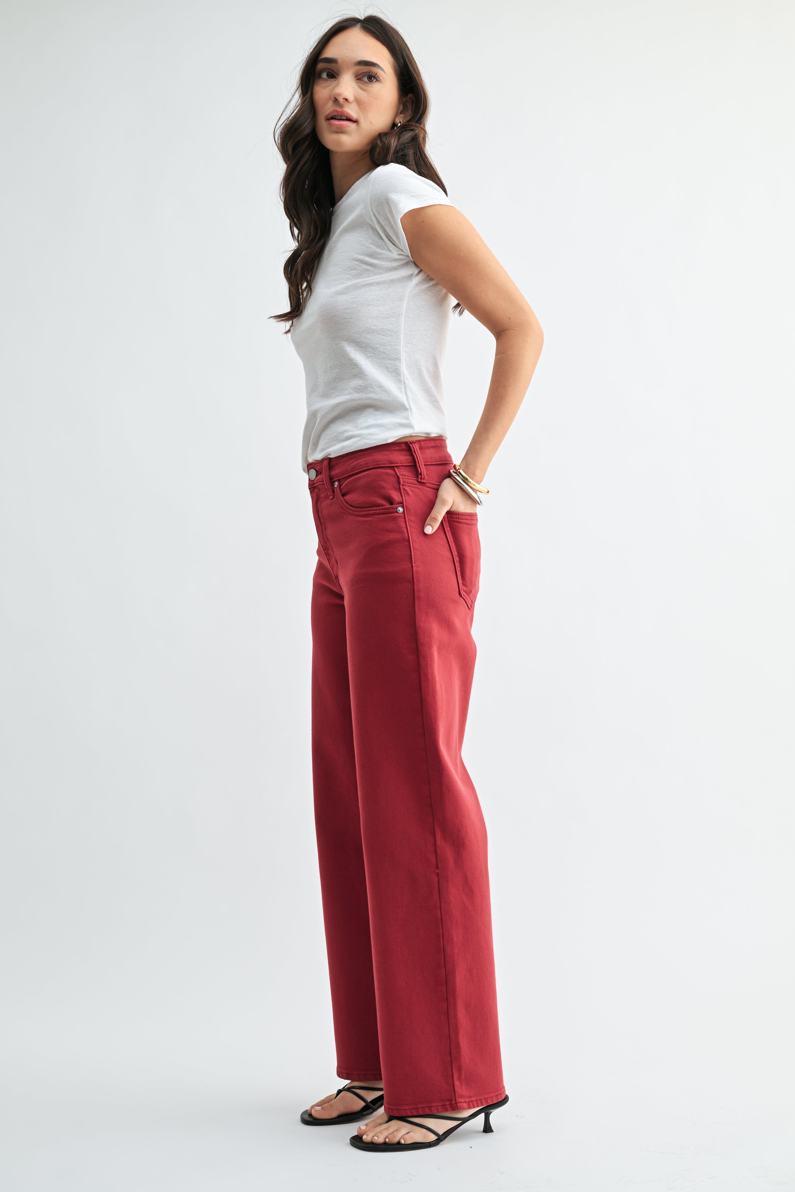 Ellie High Rise Vintage Straight Jean | Women's Stretch Denim