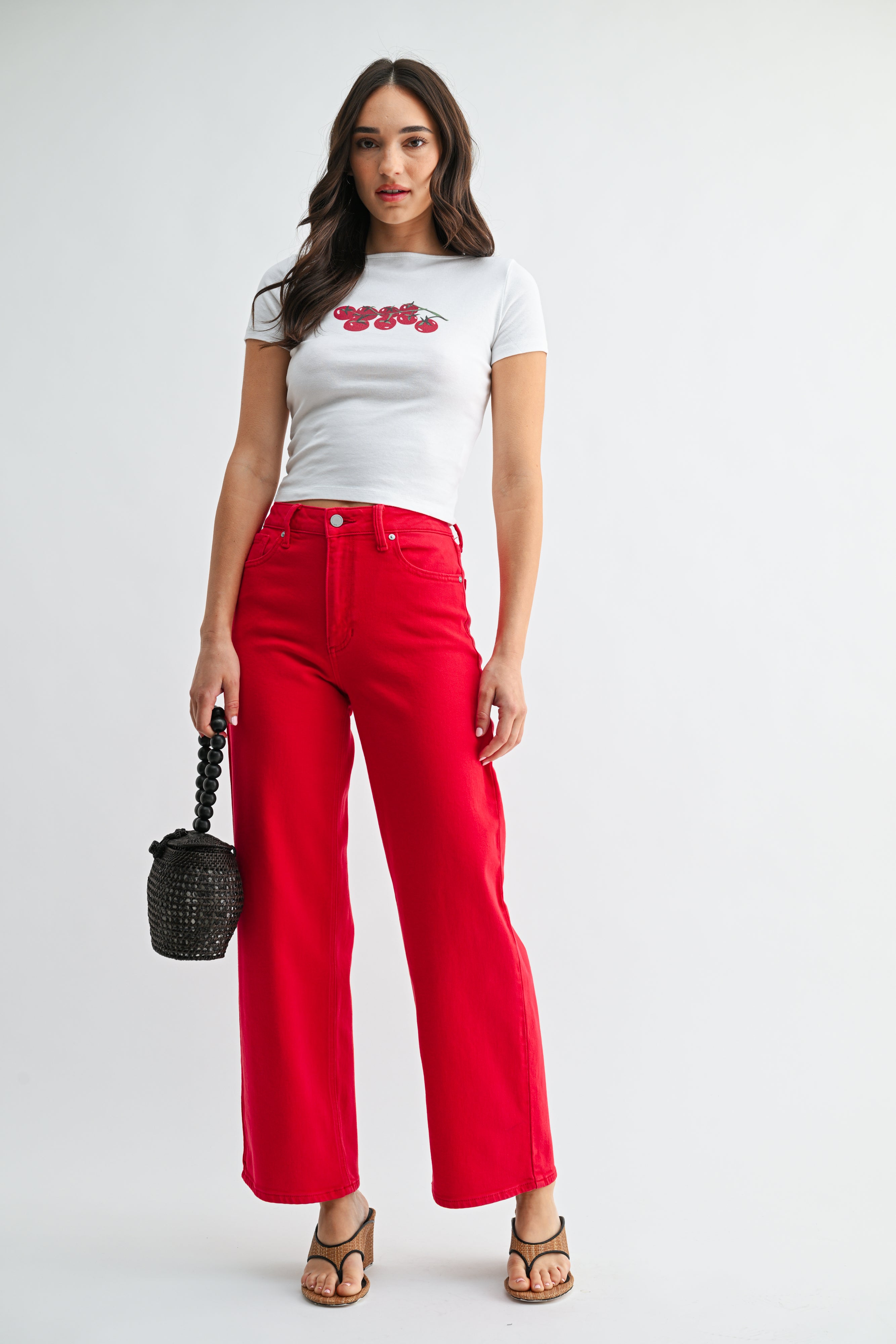 Ellie High Rise Vintage Straight Jean