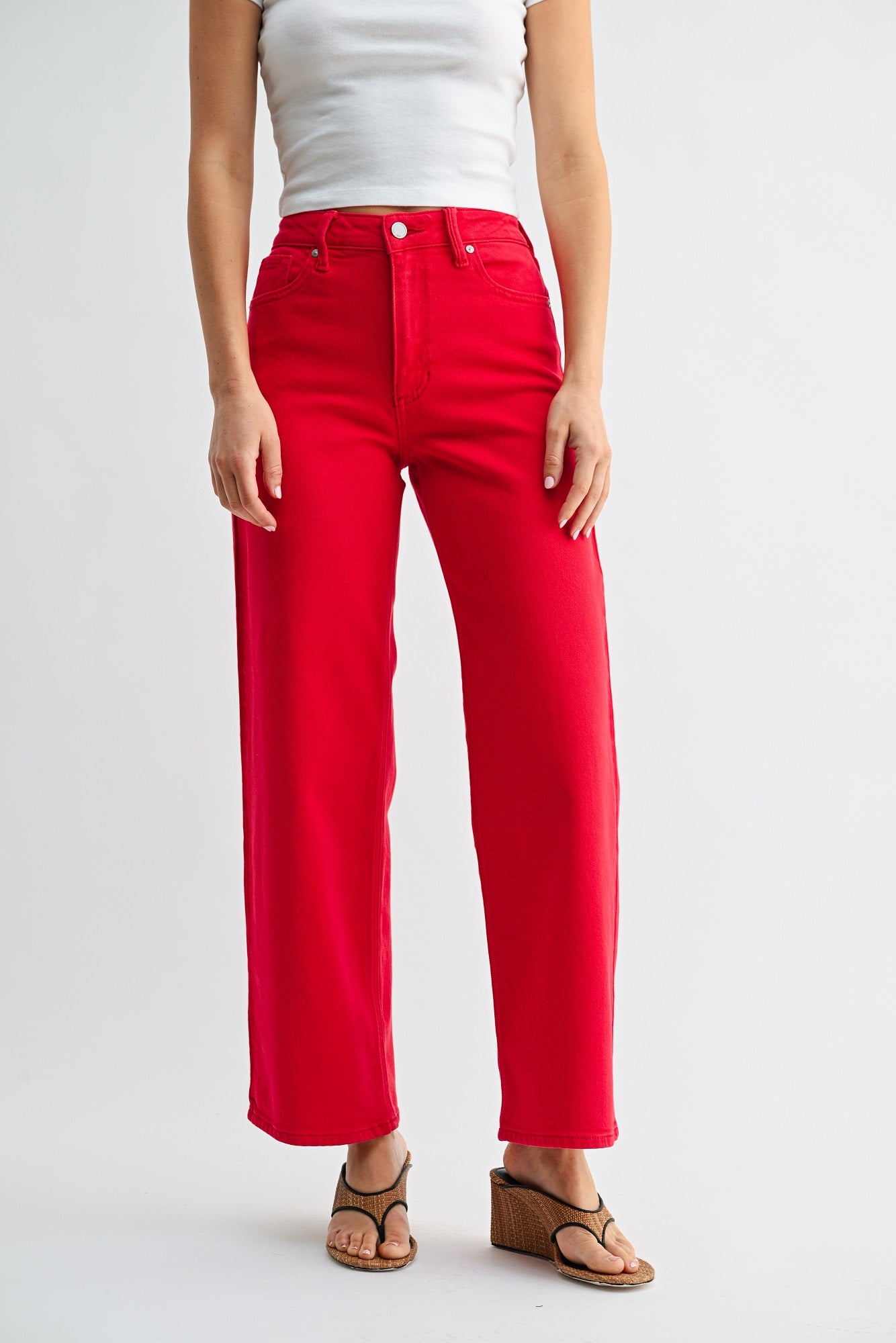Ellie High Rise Vintage Straight Jean-8