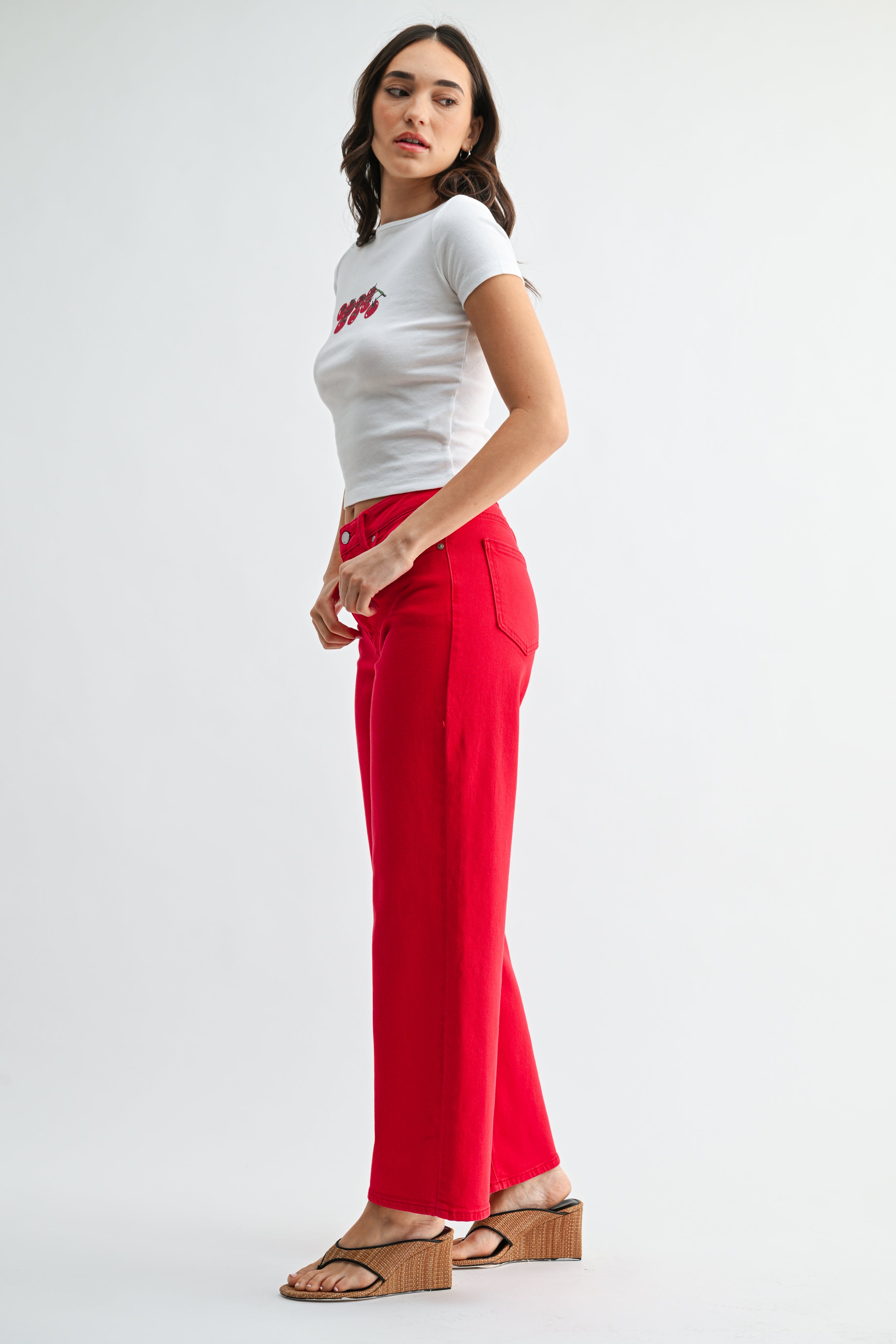 Ellie High Rise Vintage Straight Jean-6