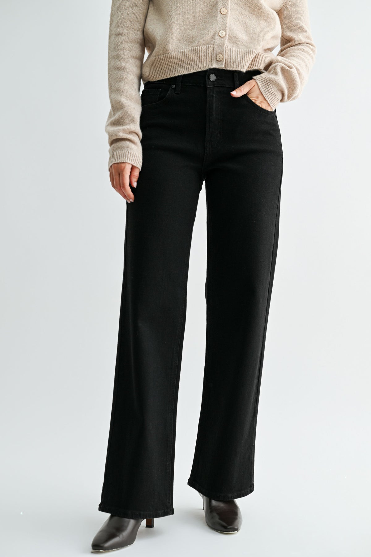 Halle High Rise Straight Jean-8