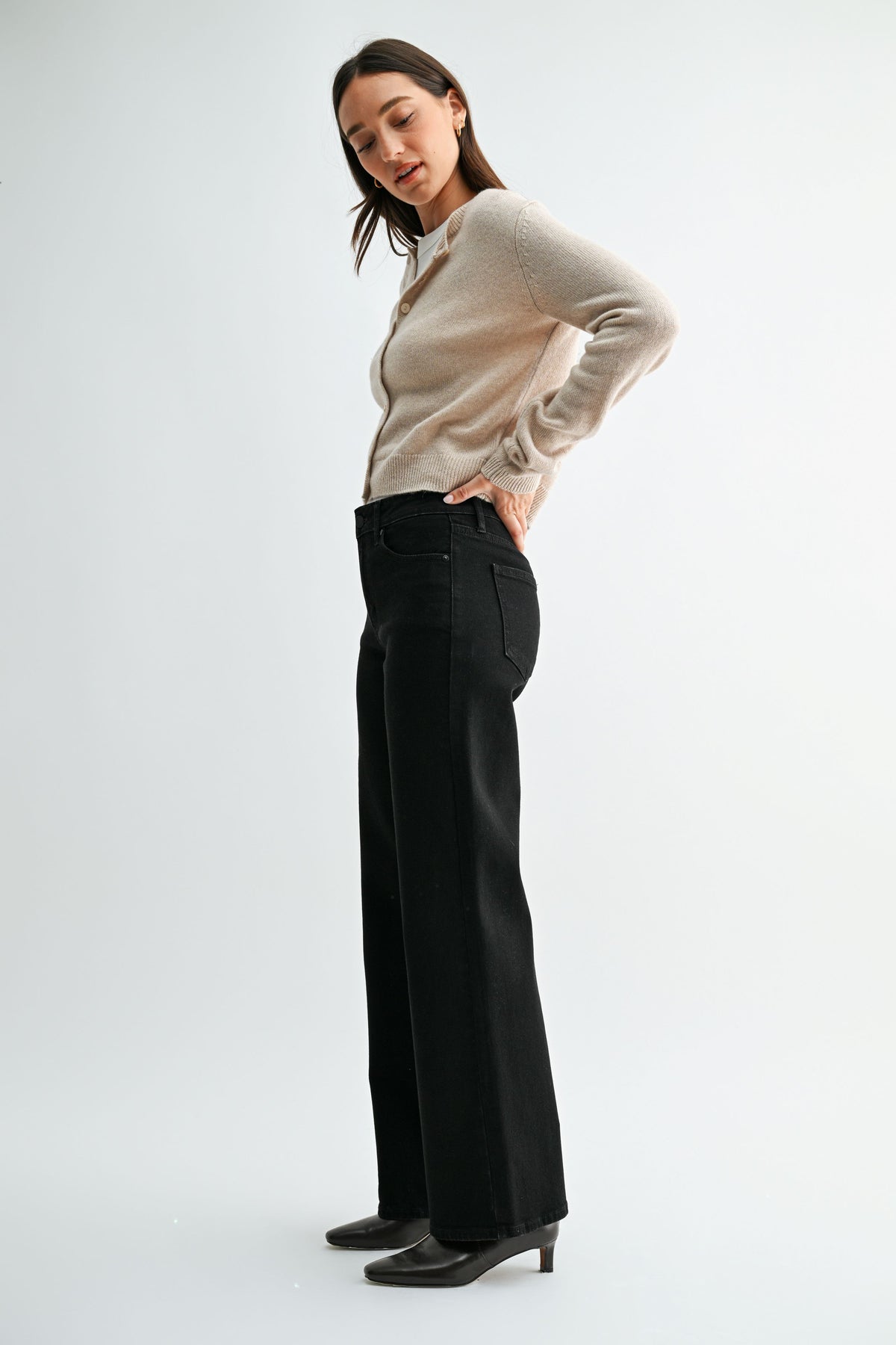 Halle High Rise Straight Jean-6