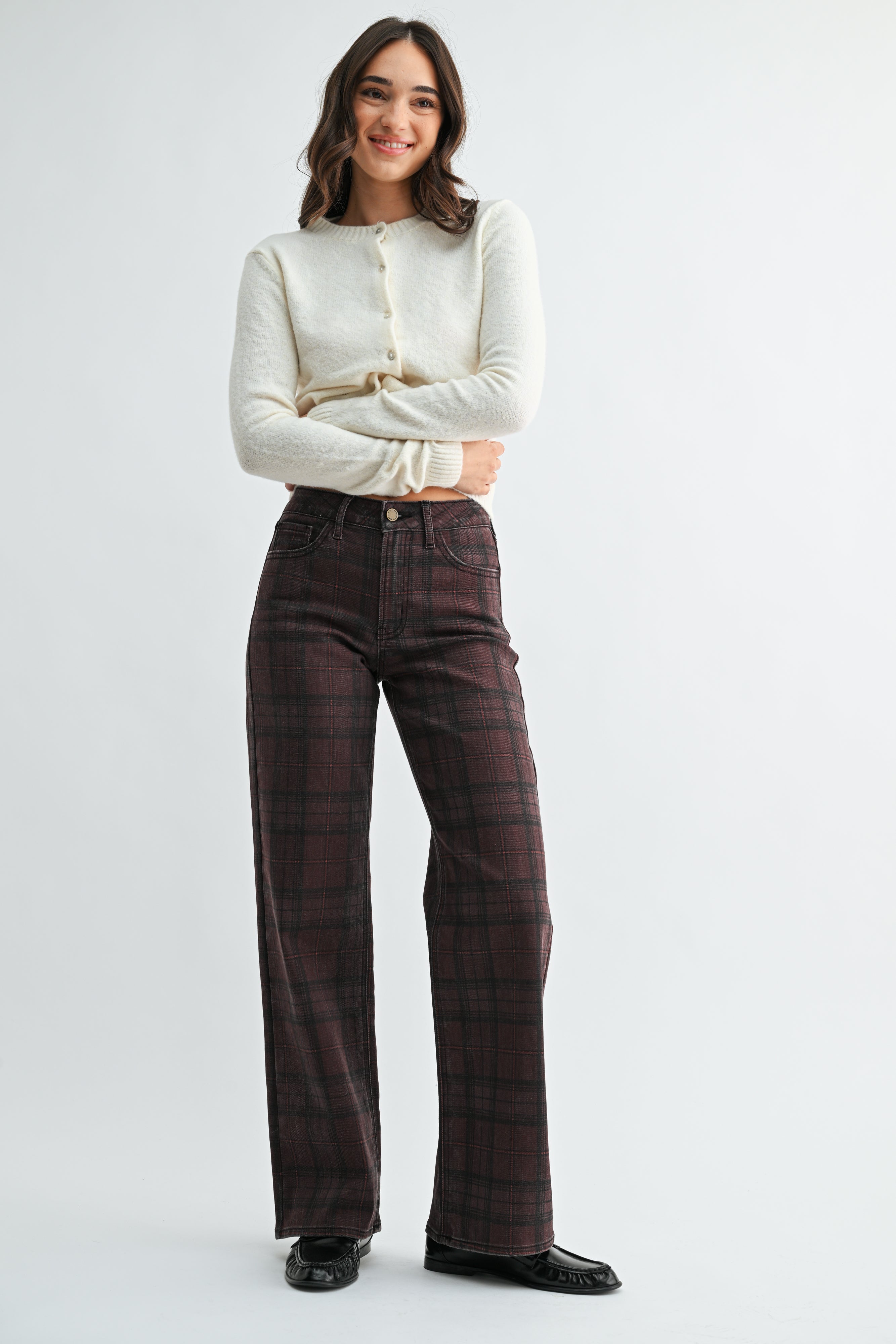 Halle High Rise Straight Jean