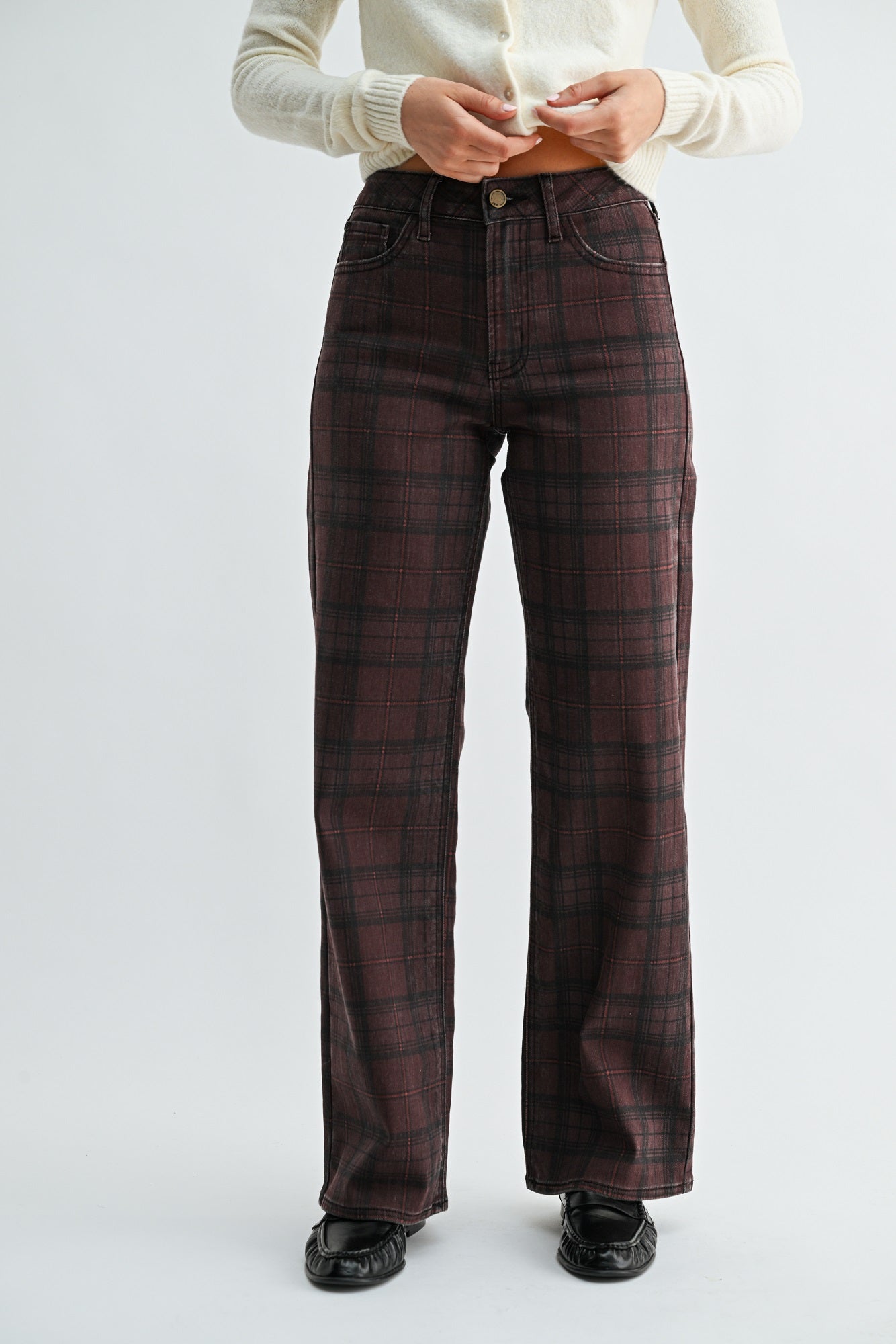 Halle High Rise Straight Jean-12