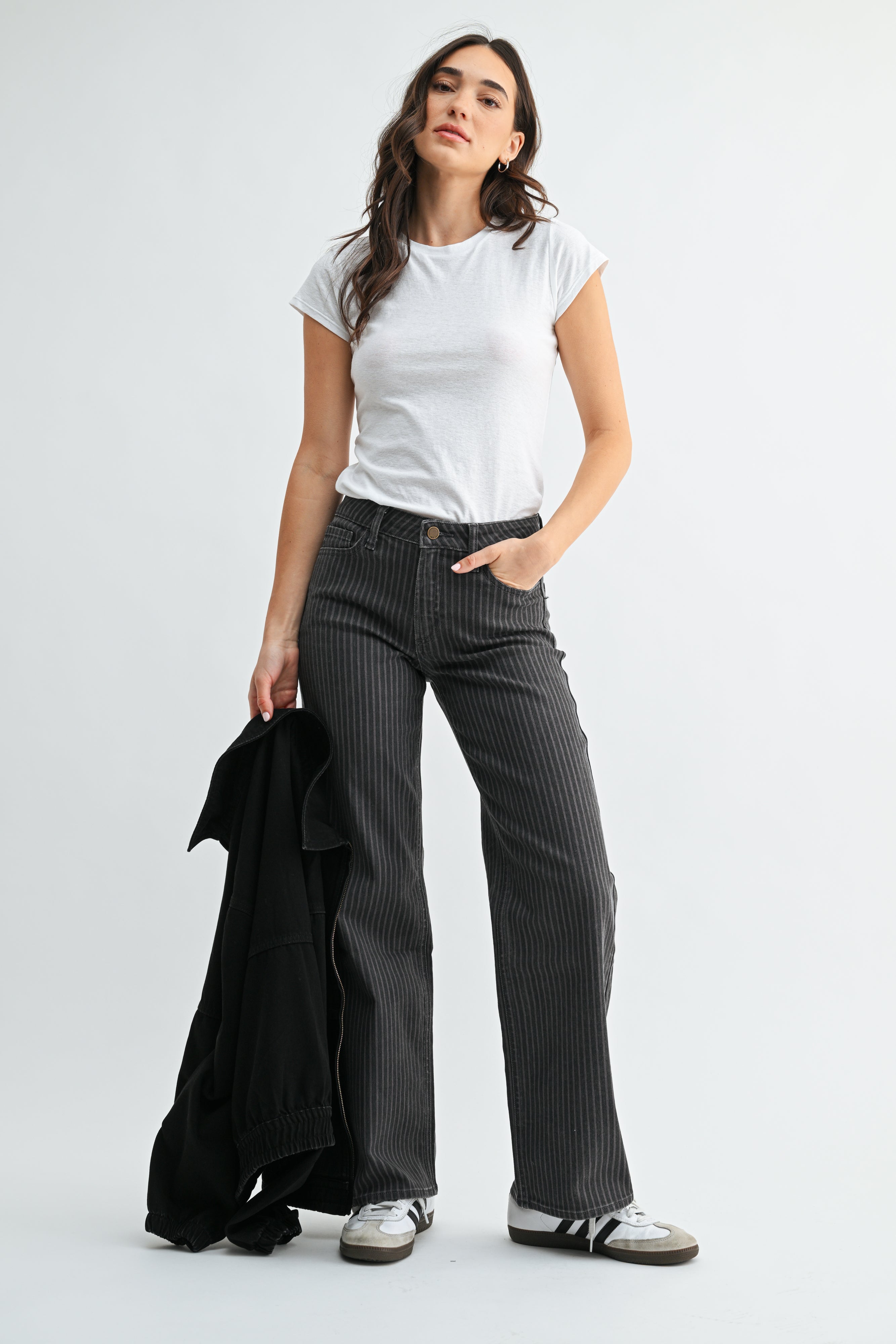 Halle High Rise Straight Jean