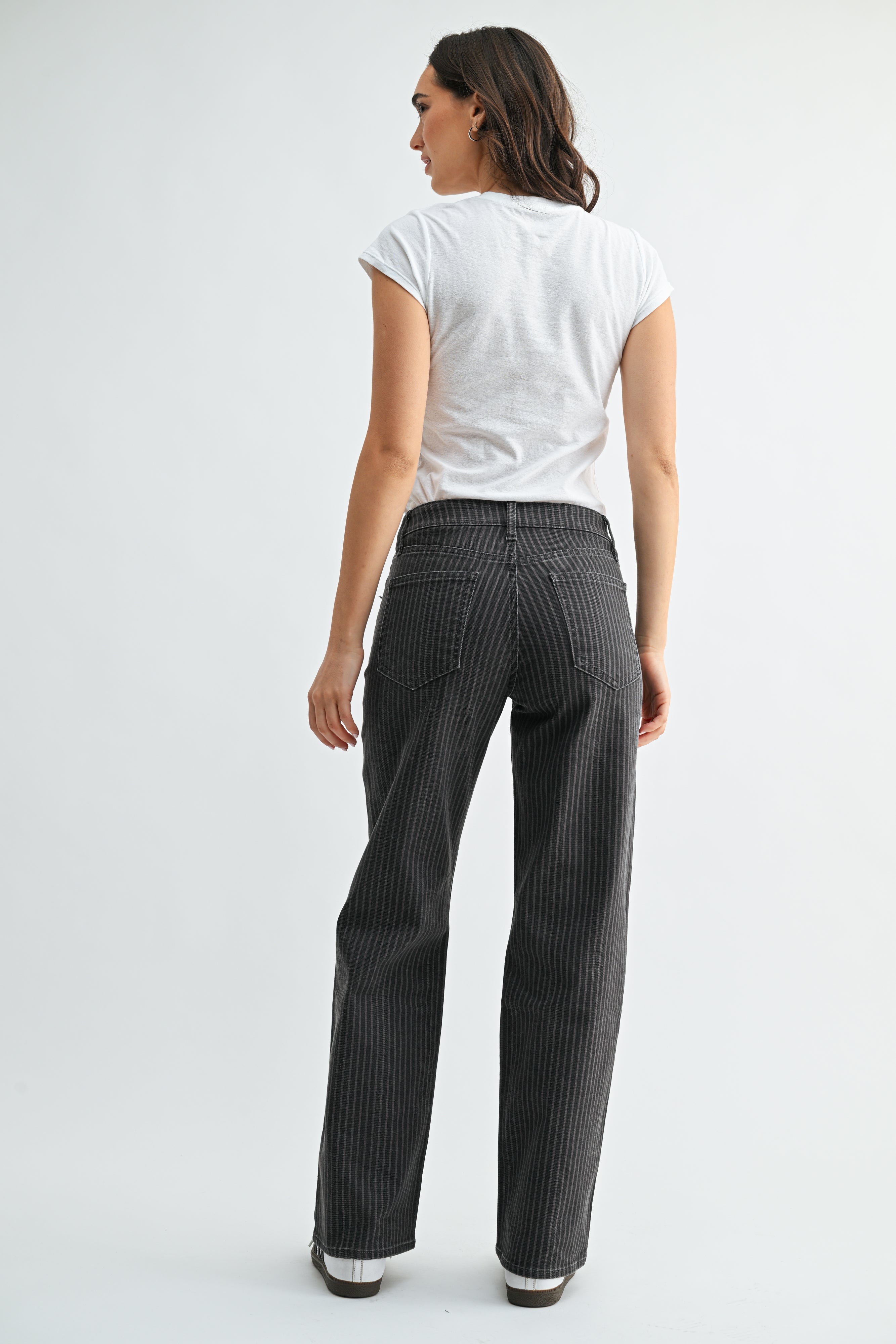 Halle High Rise Straight Jean-7