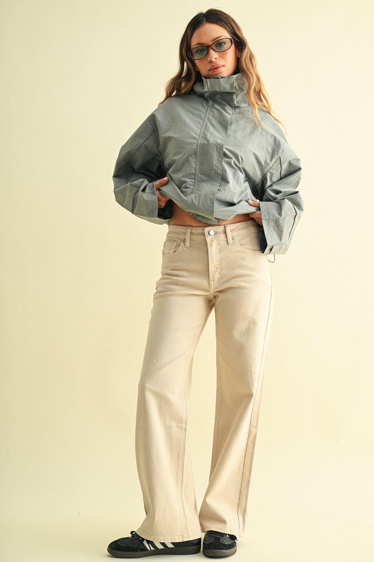 Halle High Rise Straight Jean