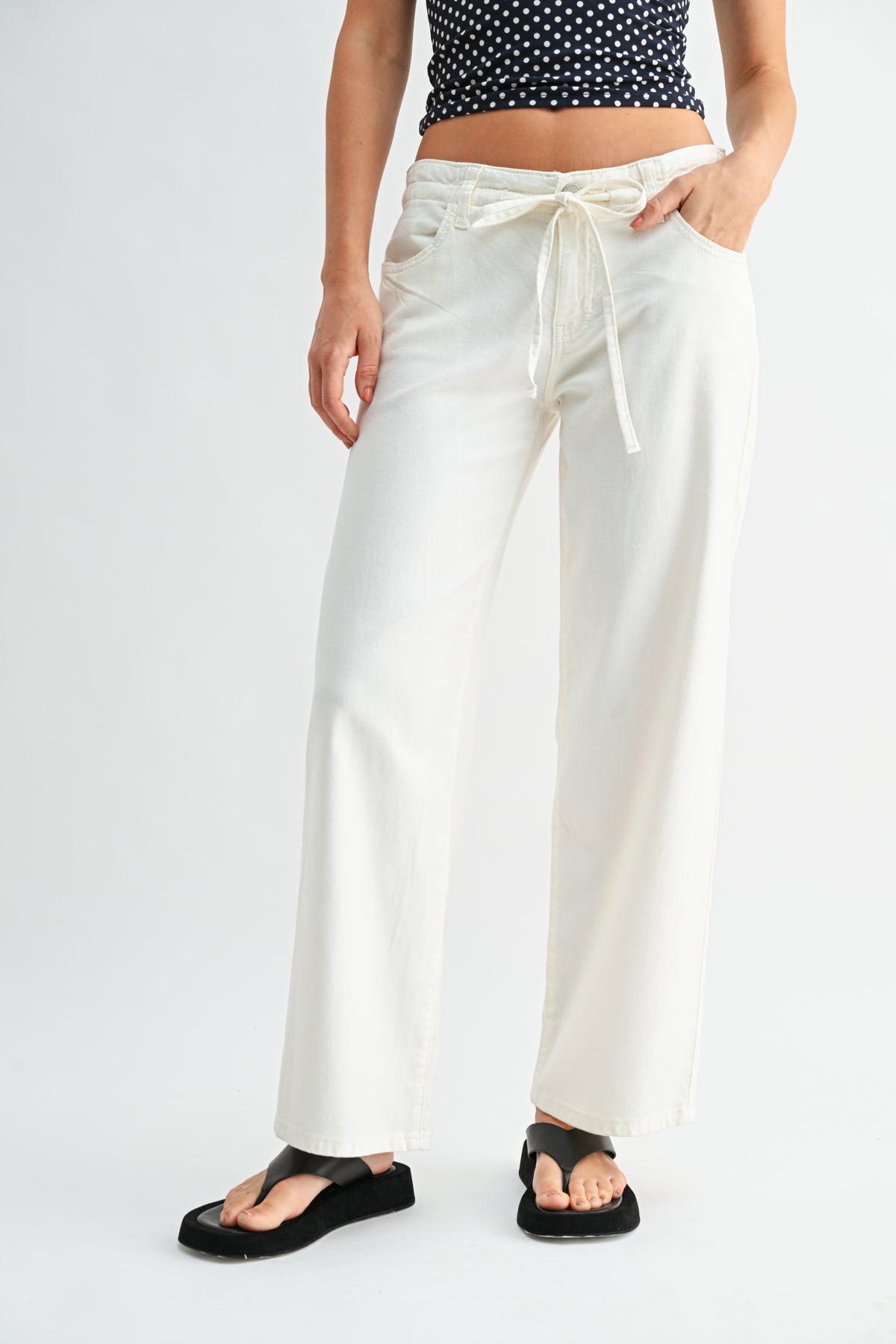 Kai Drawstring Wide Leg-5