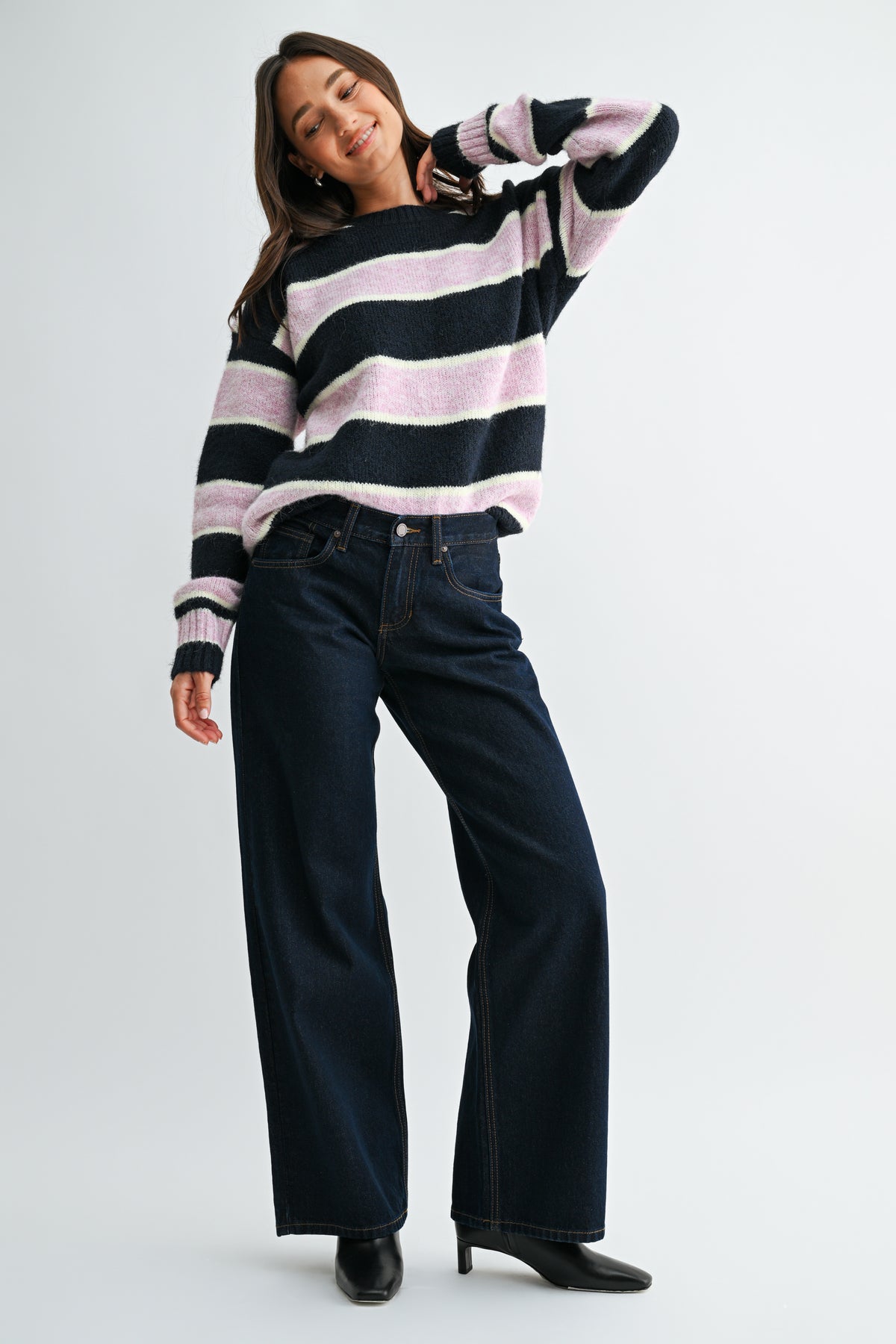 Destiny Baggy Wide Leg Jean-5