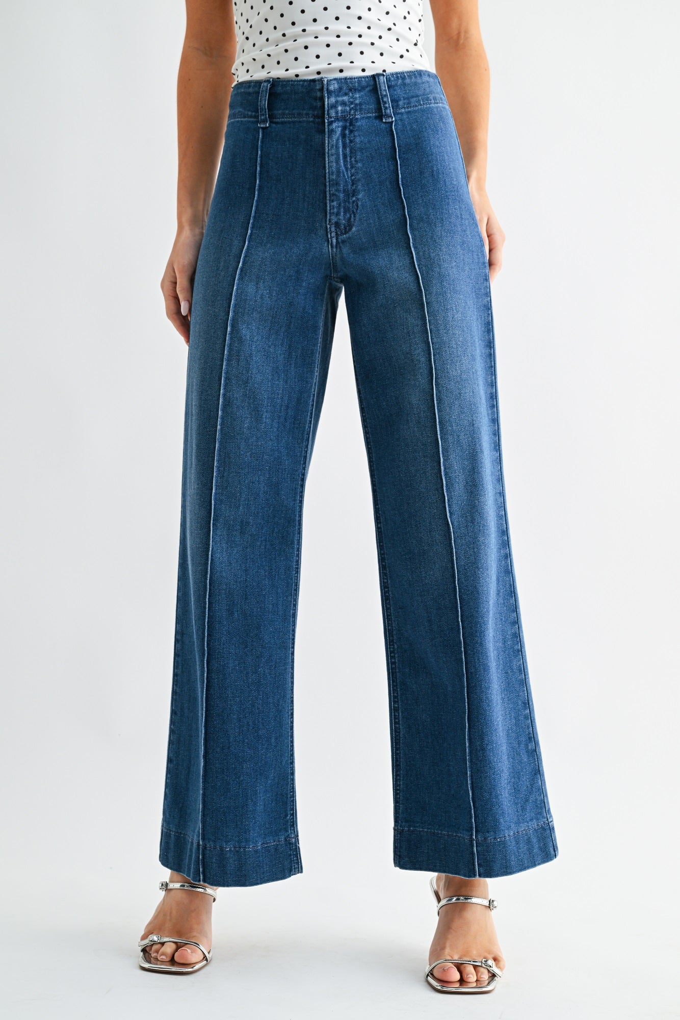 Coco Pintuck Trouser Wide Leg-8
