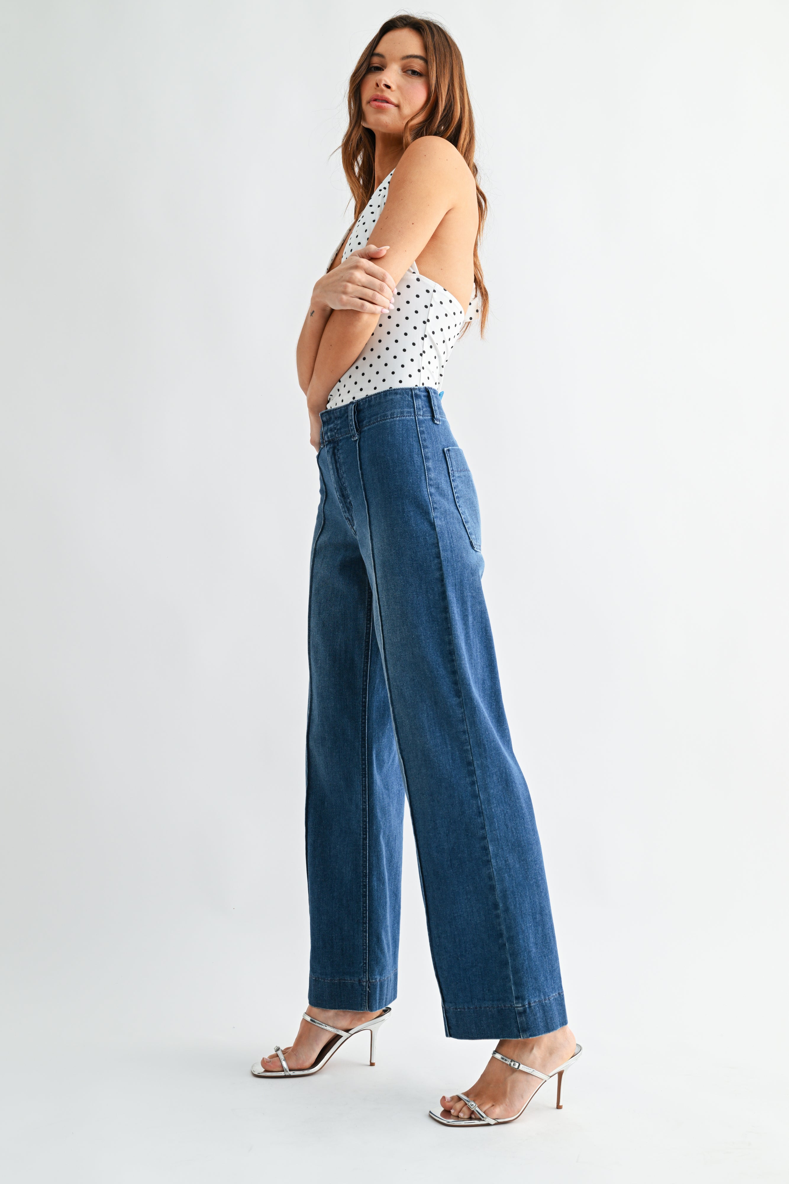 Coco Pintuck Trouser Wide Leg-6