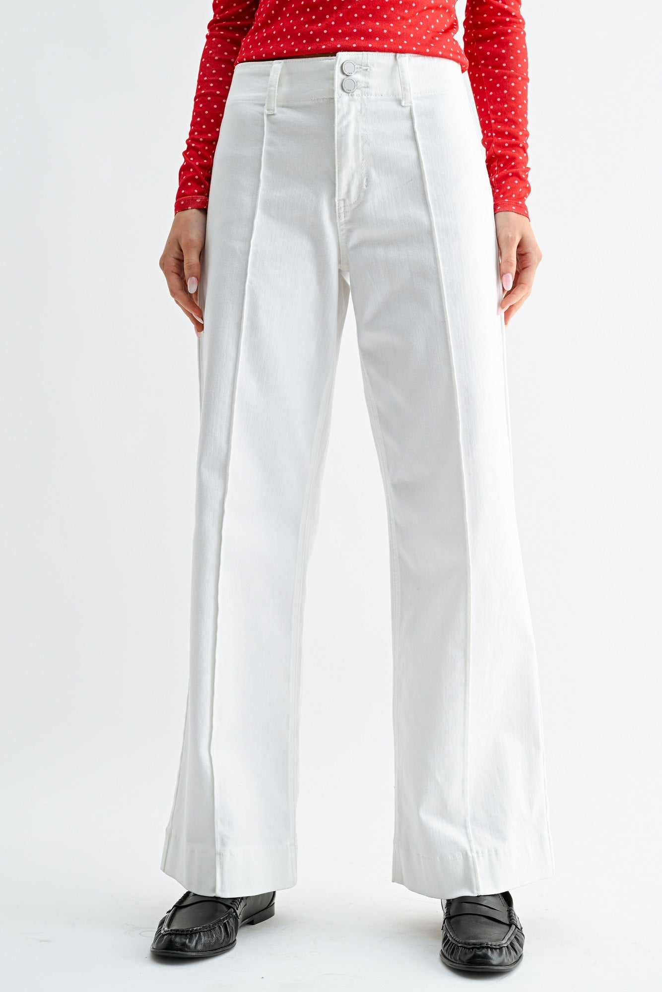 Coco Pintuck Trouser Wide Leg-4