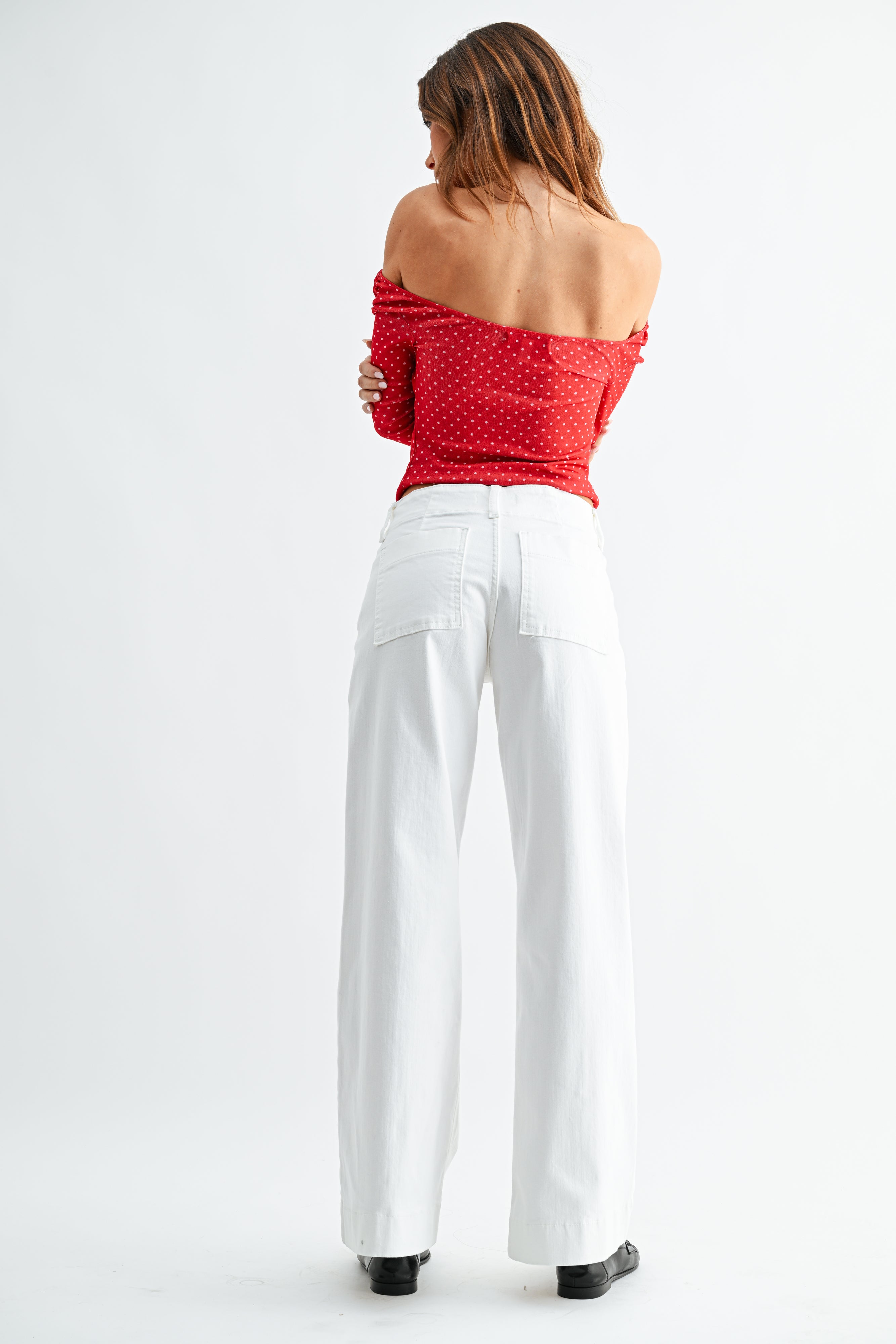 Coco Pintuck Trouser Wide Leg-3