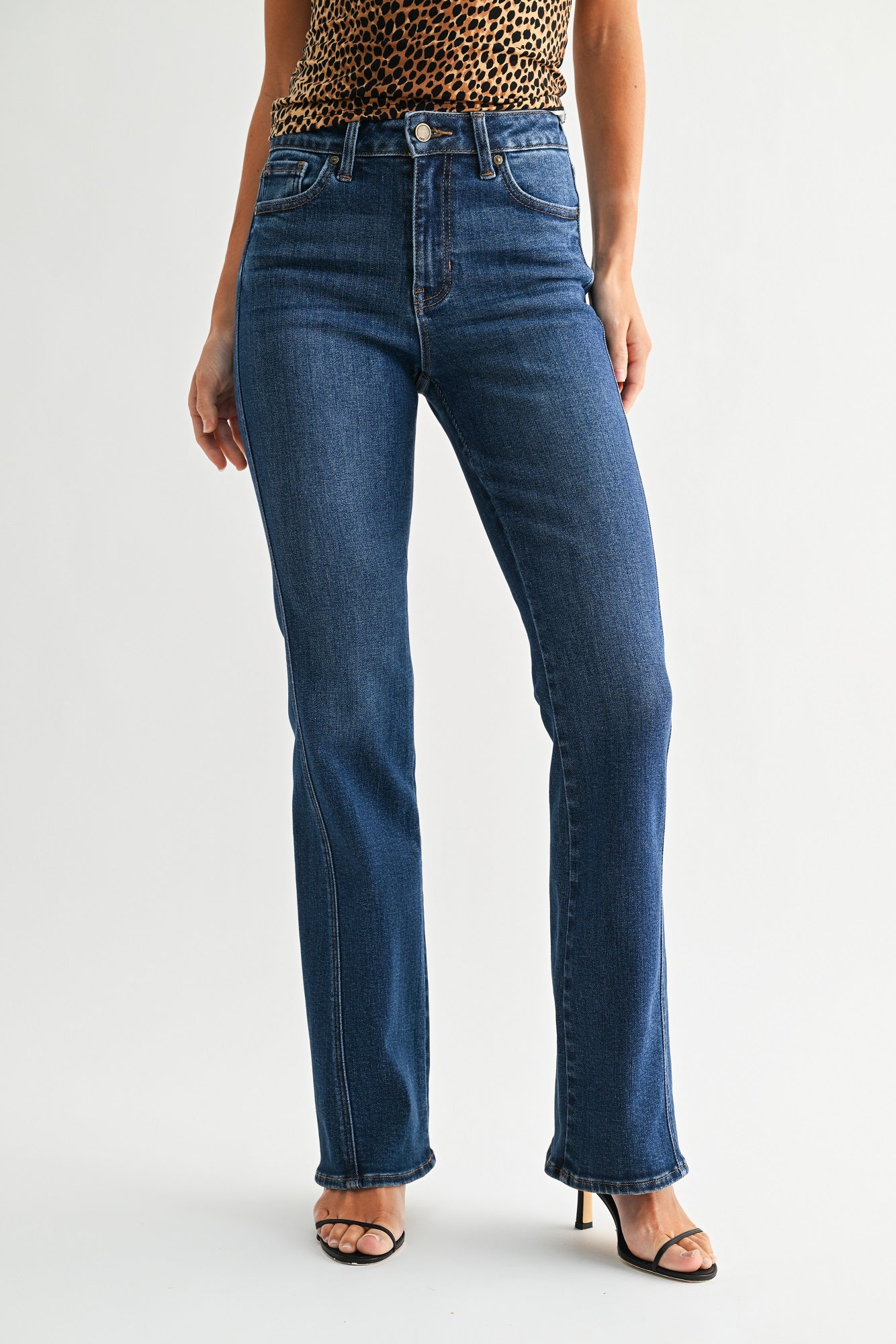 Mallory Seamed Bootcut Jean-8