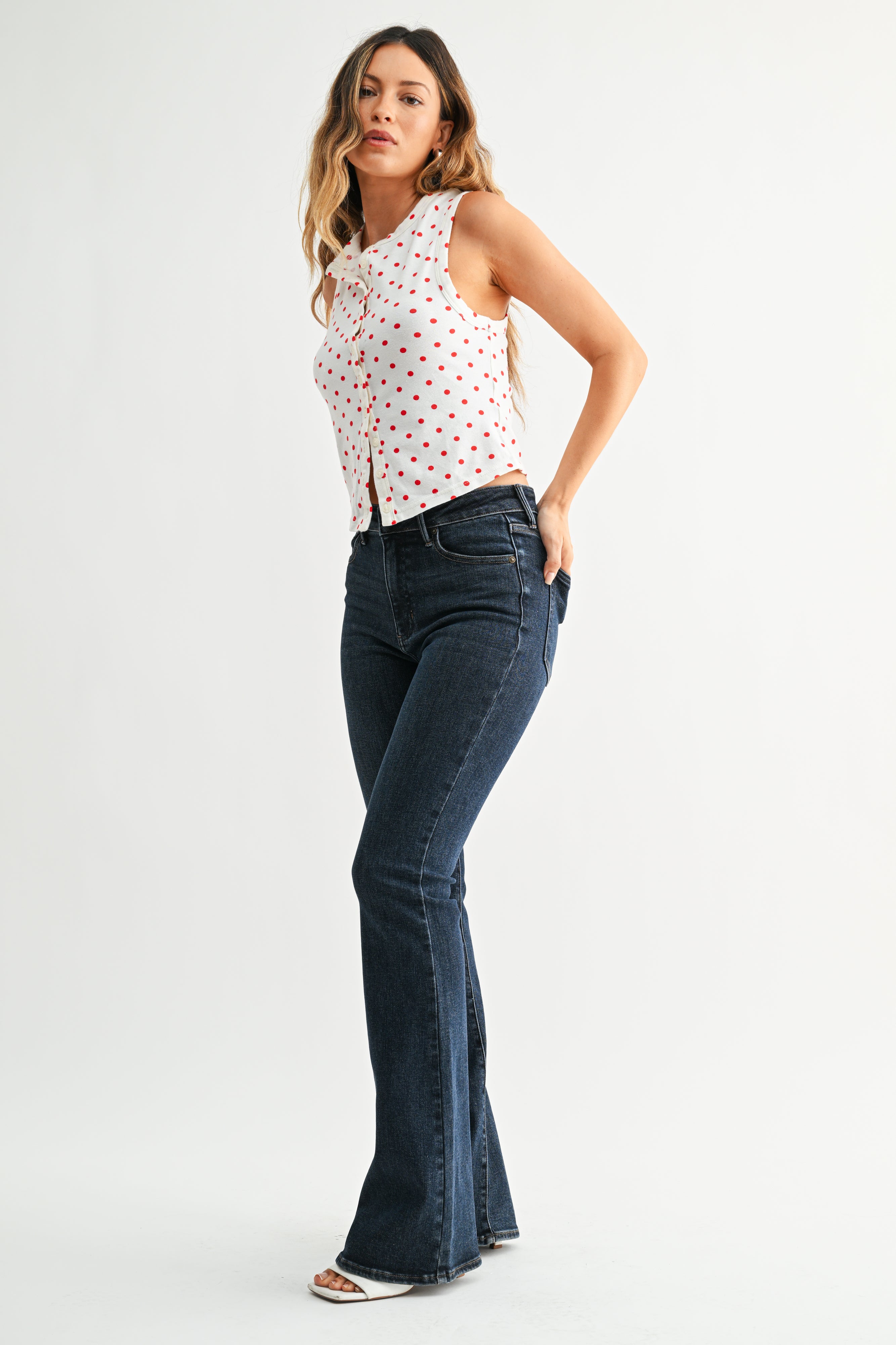 Sasha Skinny Flare Jean-10