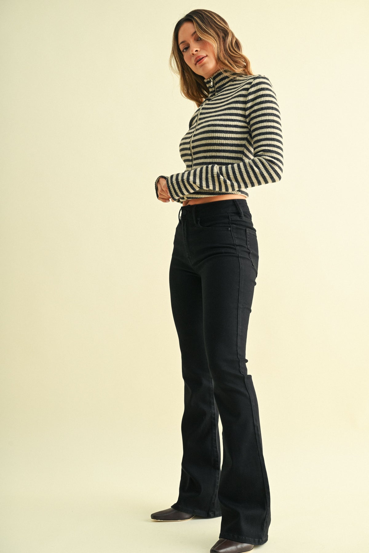 Sasha Skinny Flare Jean-2