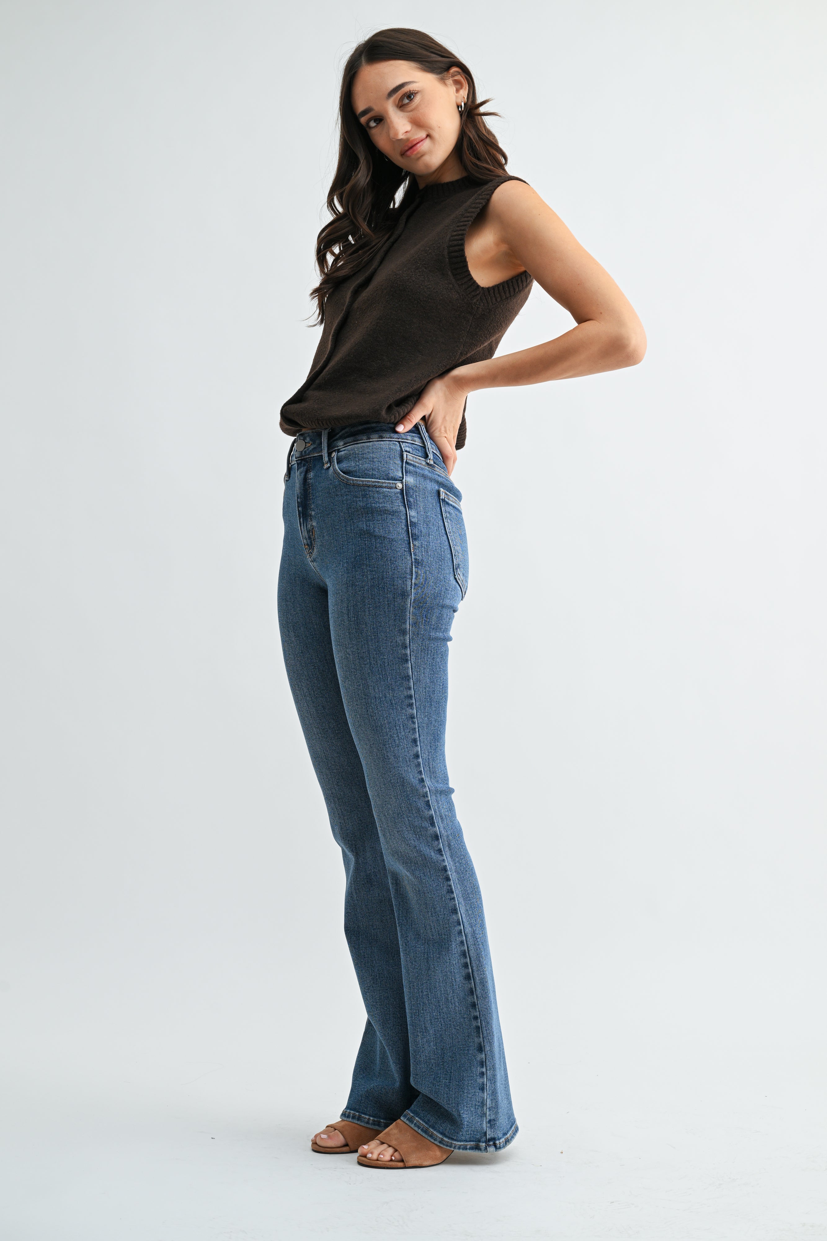 Sasha Skinny Flare Jean-2