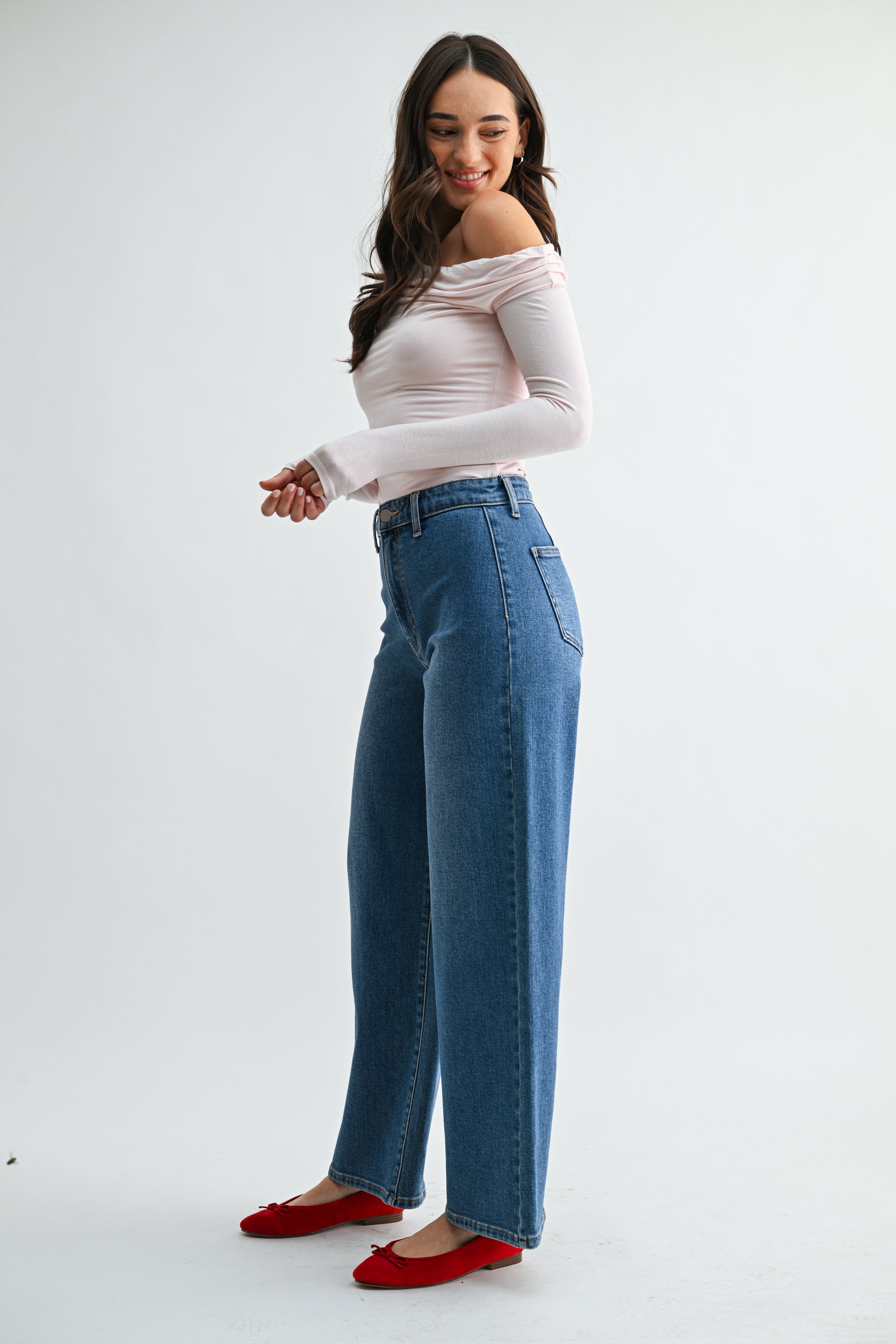 Ruby Hidden Pocket Jean-2