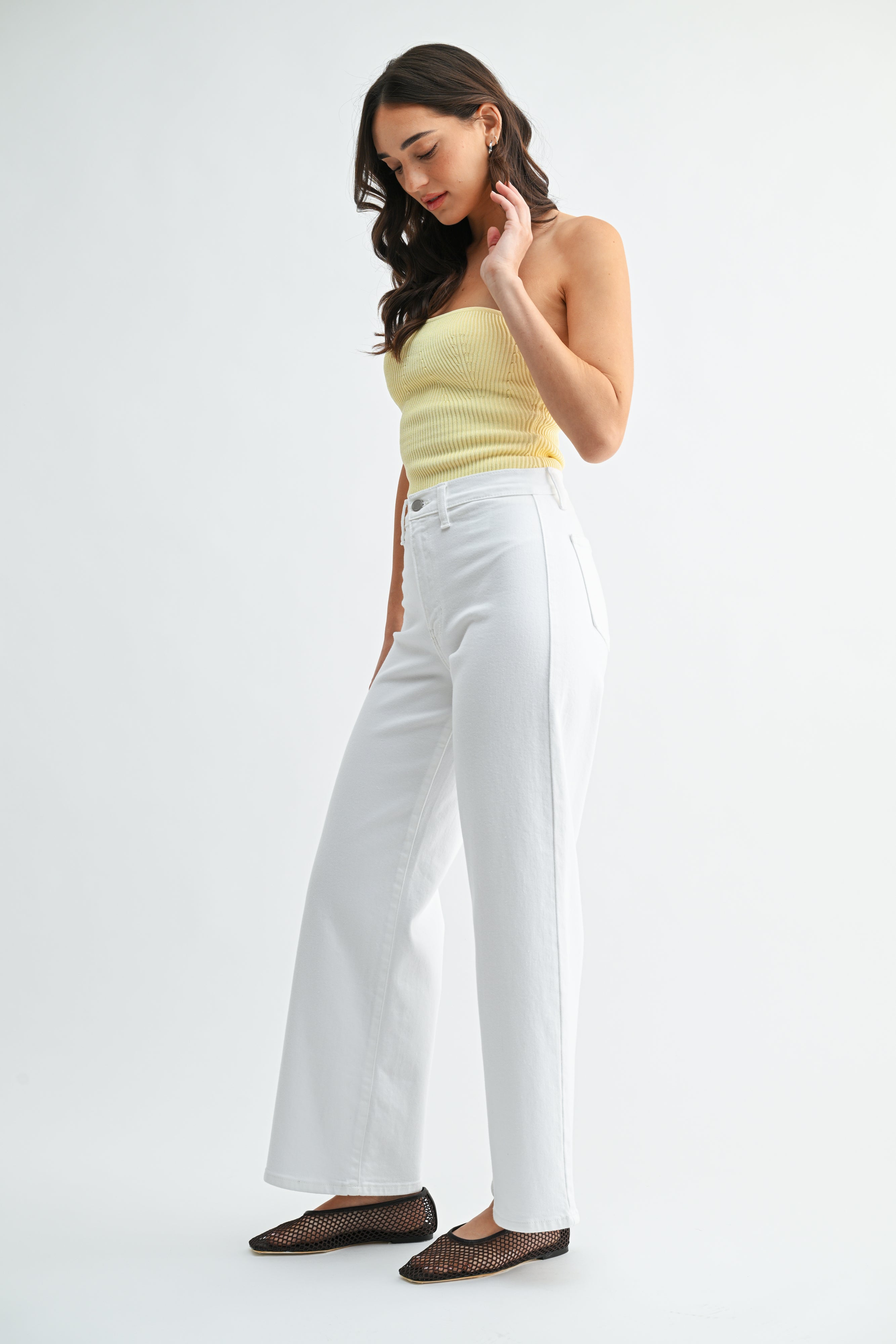 Ruby Hidden Pocket Jean | High Rise Trouser Denim – JBD Label
