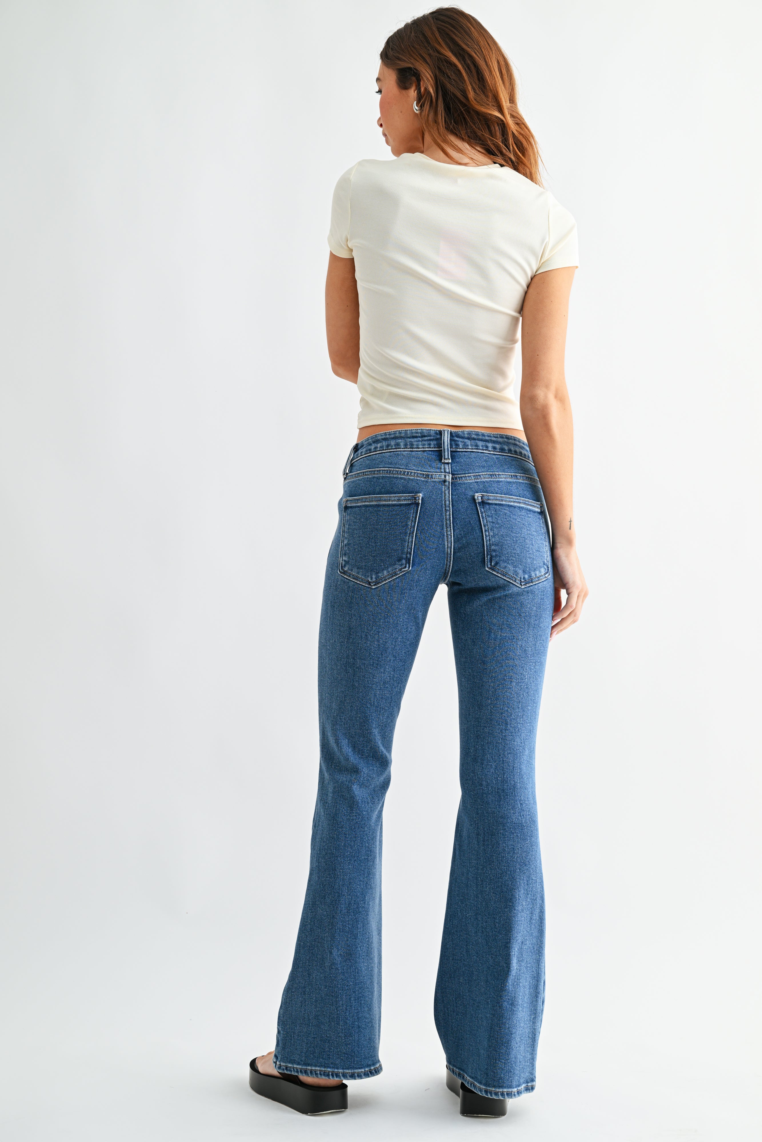 Pennie Super Low Rise Flare-4
