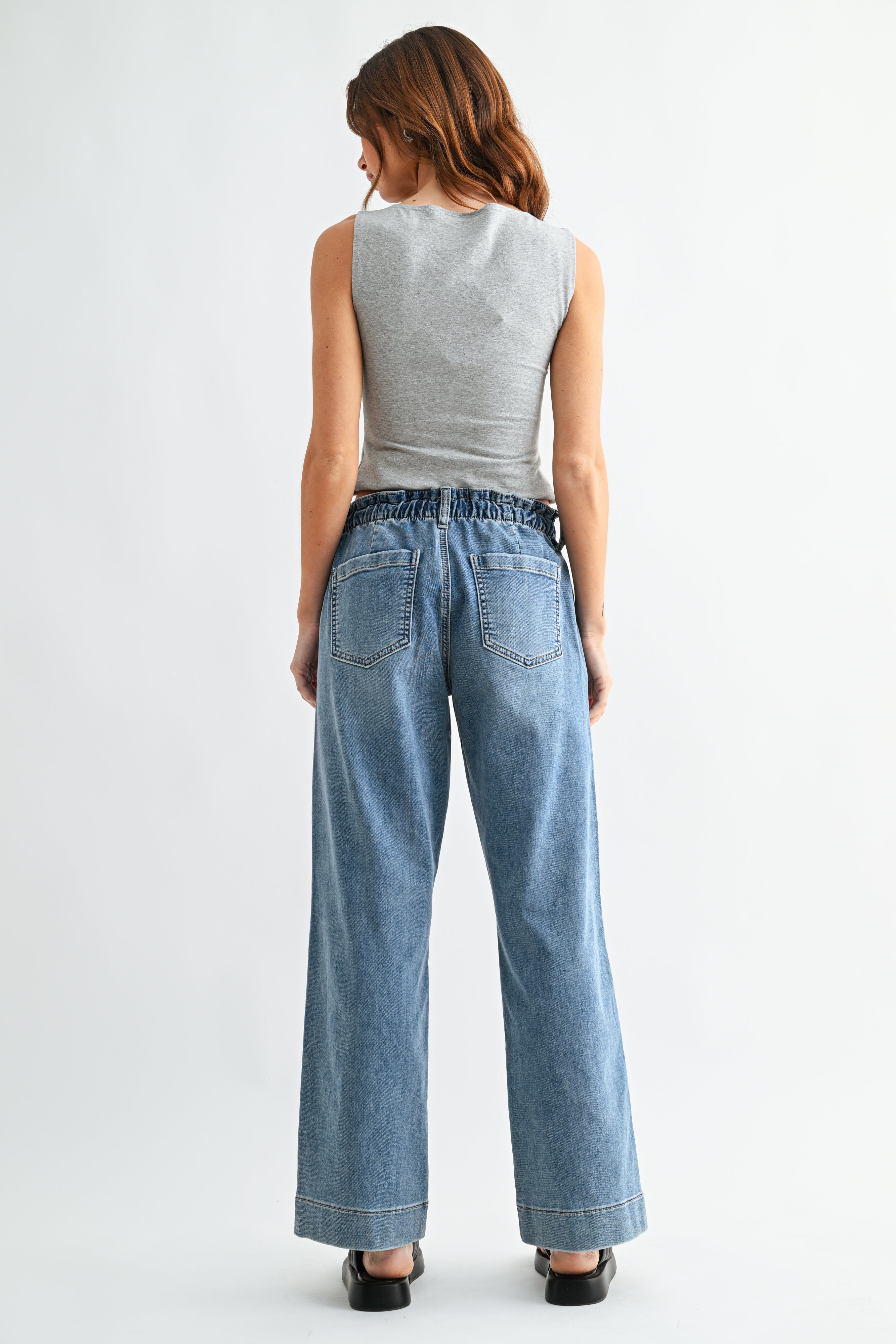 Dottie Pull-On Drawstring Wide Leg-4