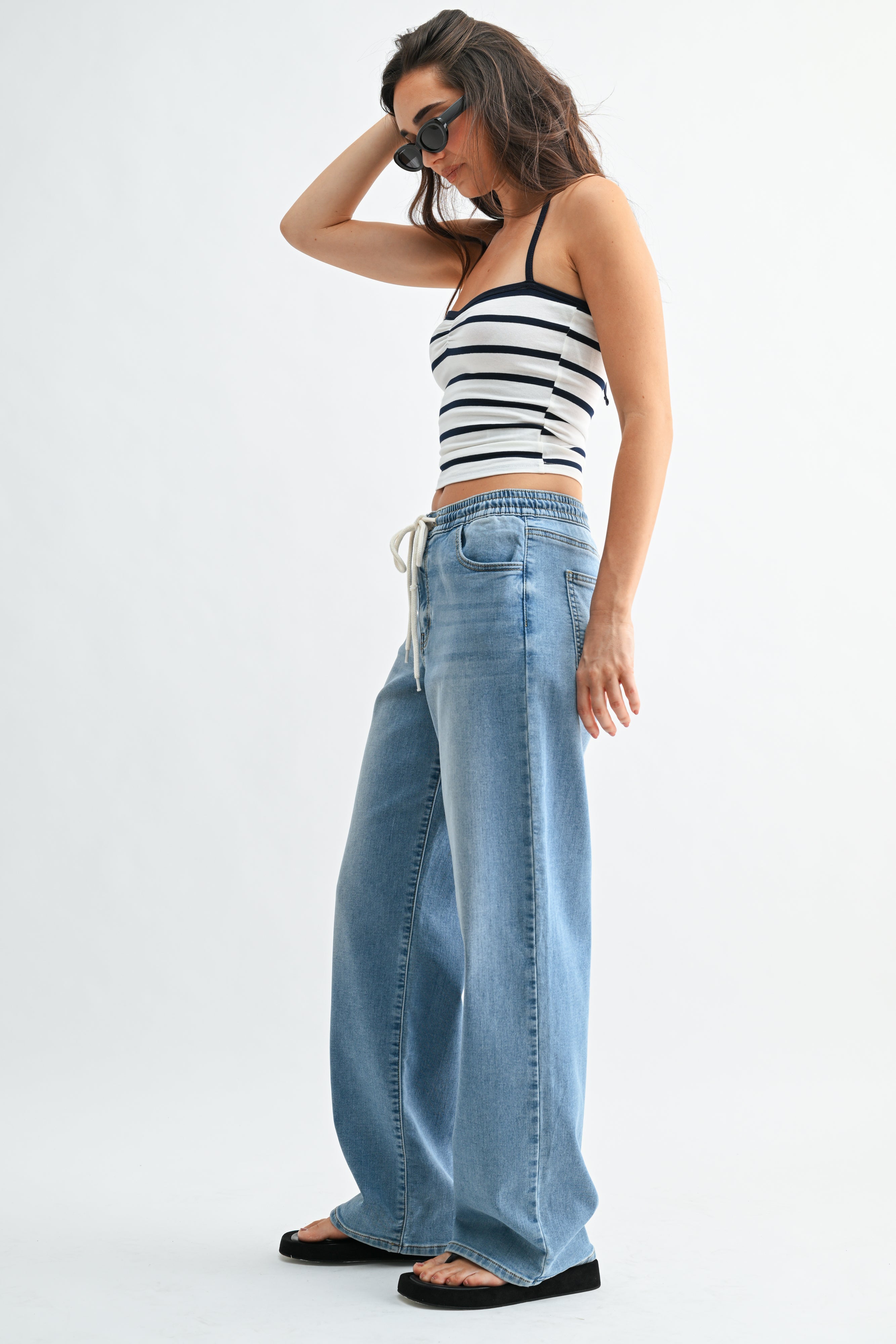 Iris Longer Pull-On Drawstring Leg-2