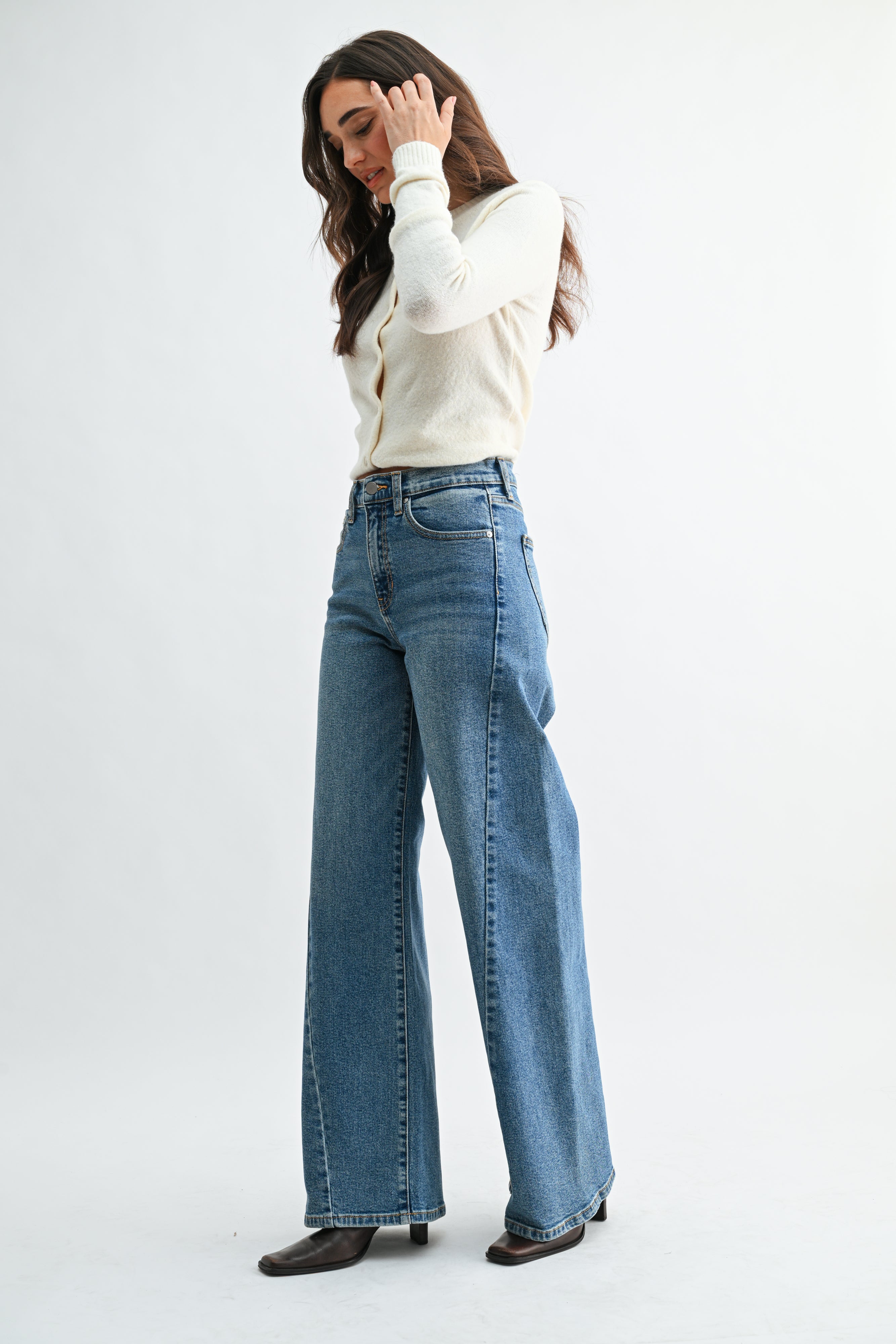 Cora Twisted Seam Wide Leg-3